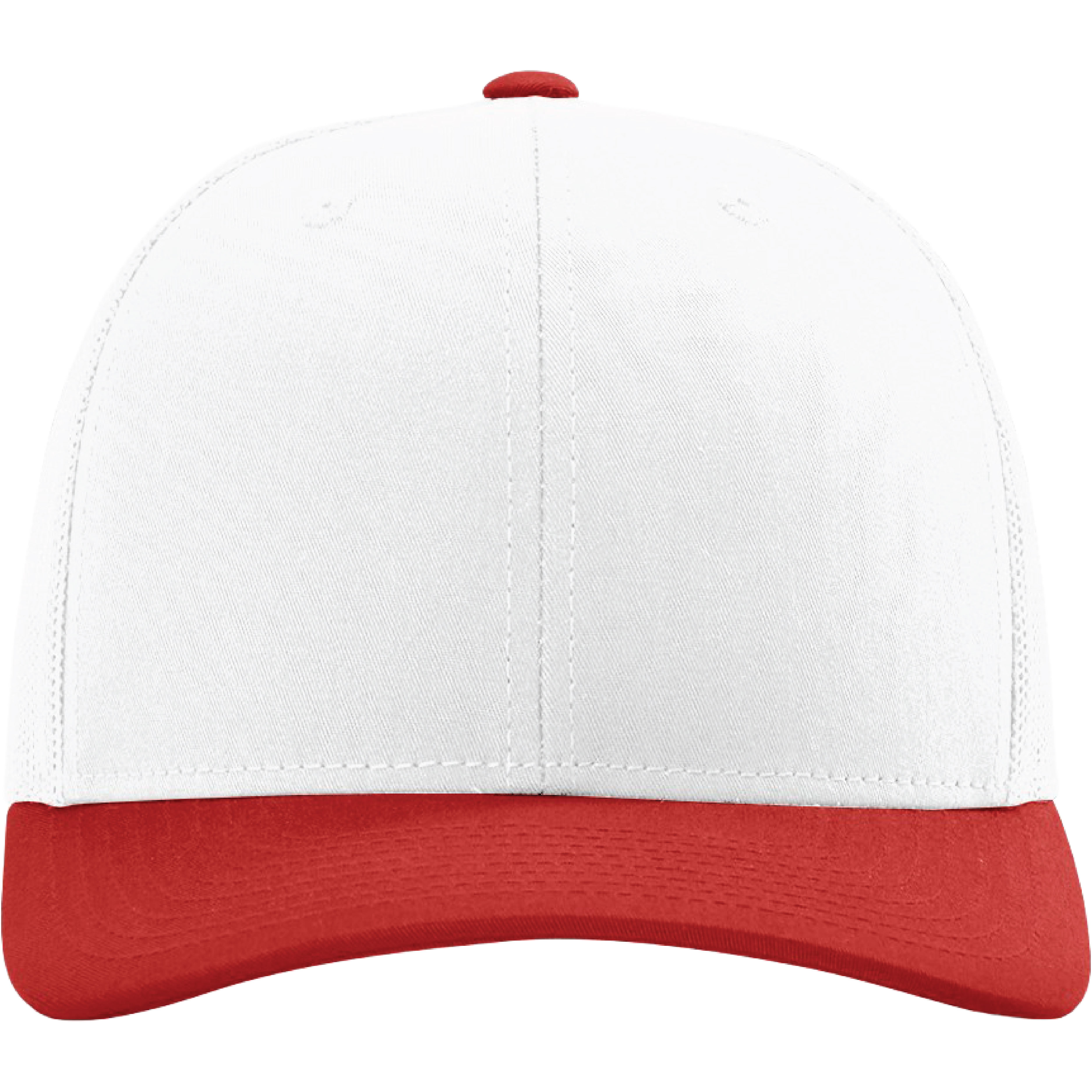 Richardson 112 6-Panel Snapback Trucker Hat w/Leatherette Adhesive Patches or Embroidery 247
