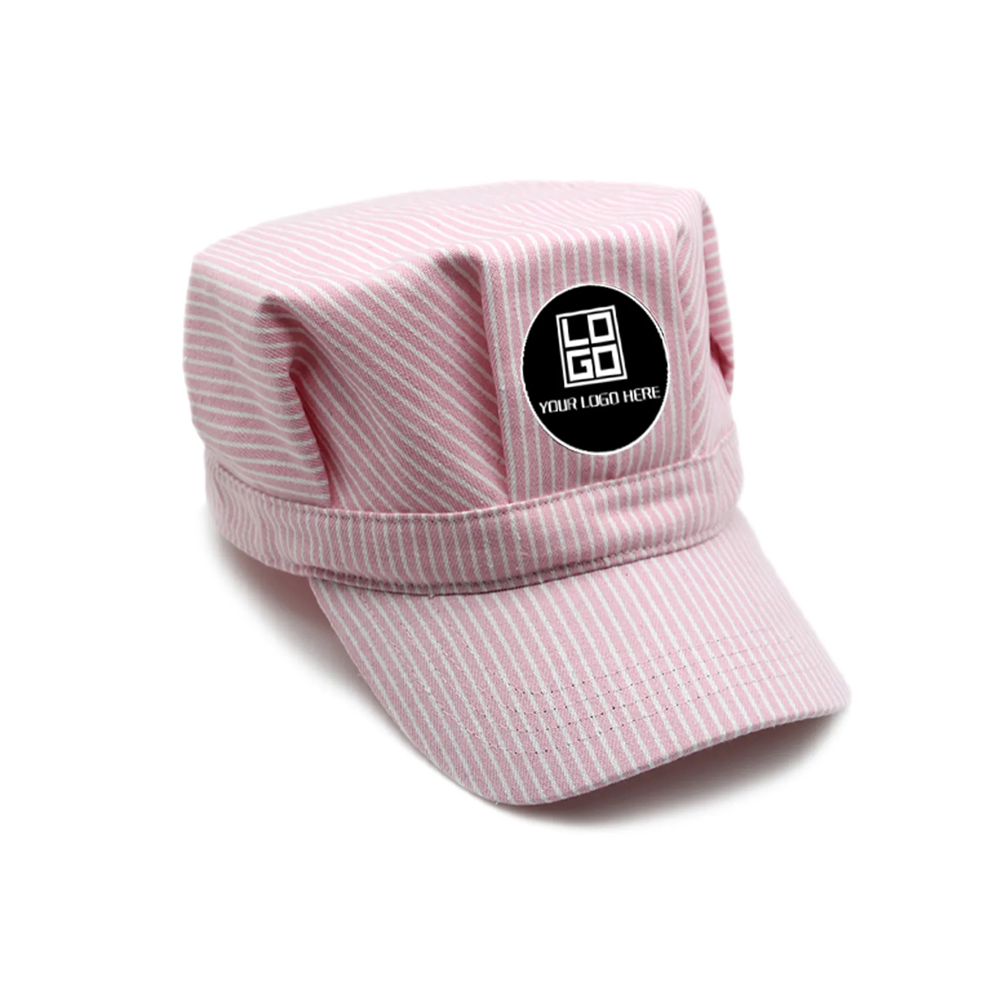 Train Engineer's Flat Top Hat 7