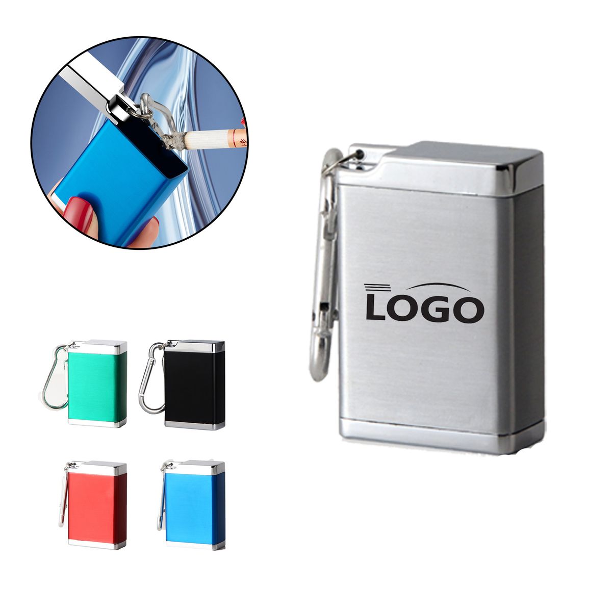 MOQ:20pcs Smokeless Ashtray 4