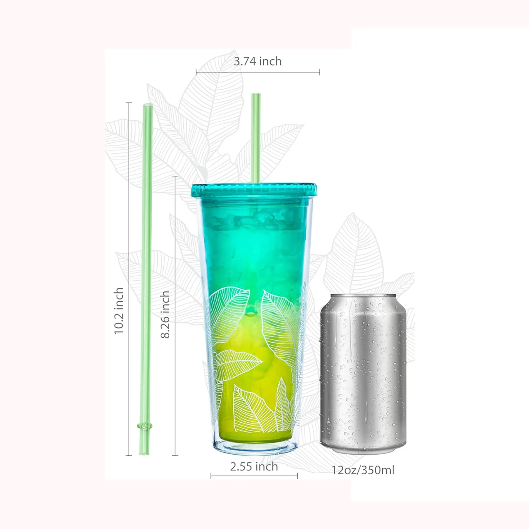 Double Wall Plastic Tumbler 22