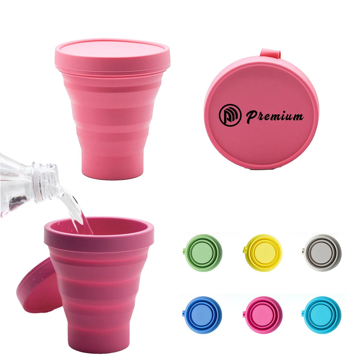 Collapsible Silicone Cup 7oz/200ml 4