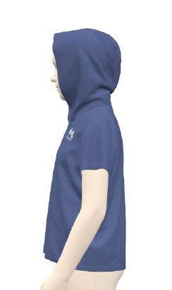 Girls' UA Rival Terry Short Sleeve Hoodie  3