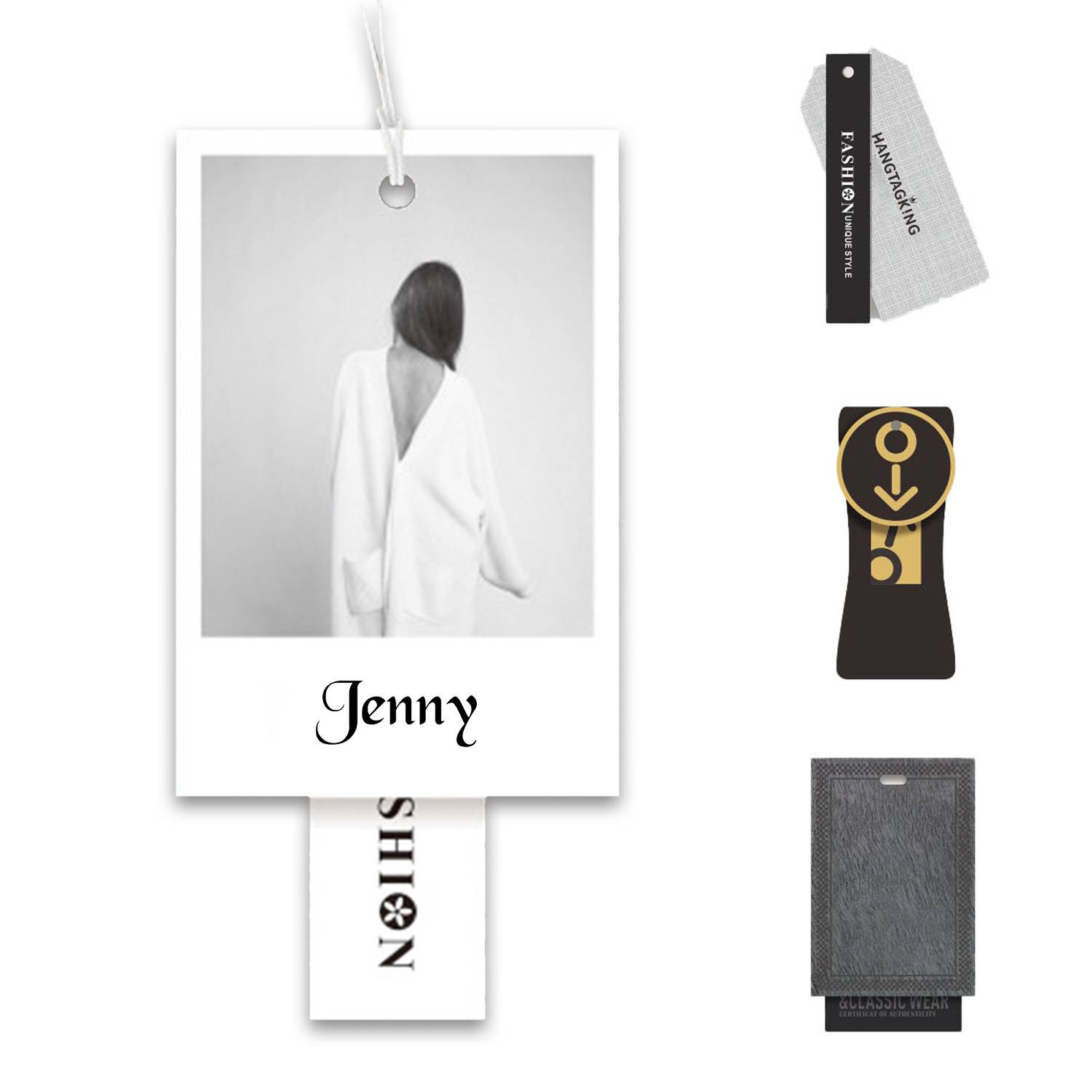 Customizable Hang Tag Label