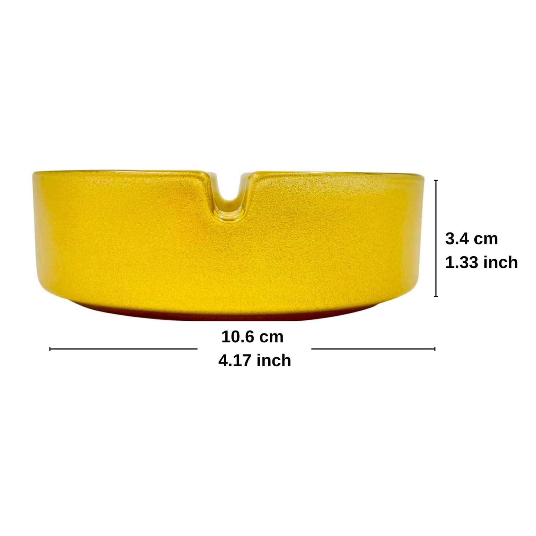 Round Glass Ashtray 7