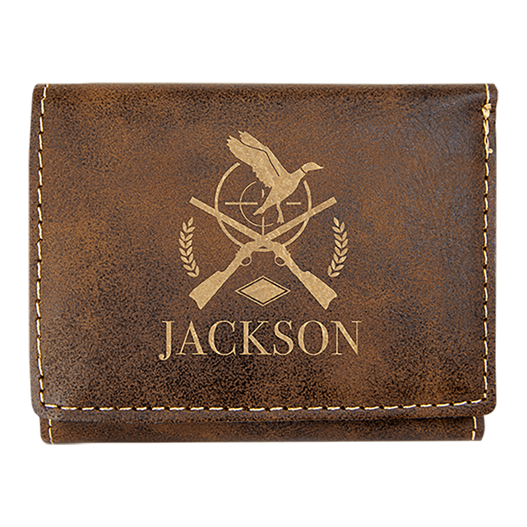 3" x 4" Leatherette Trifold Wallet 5