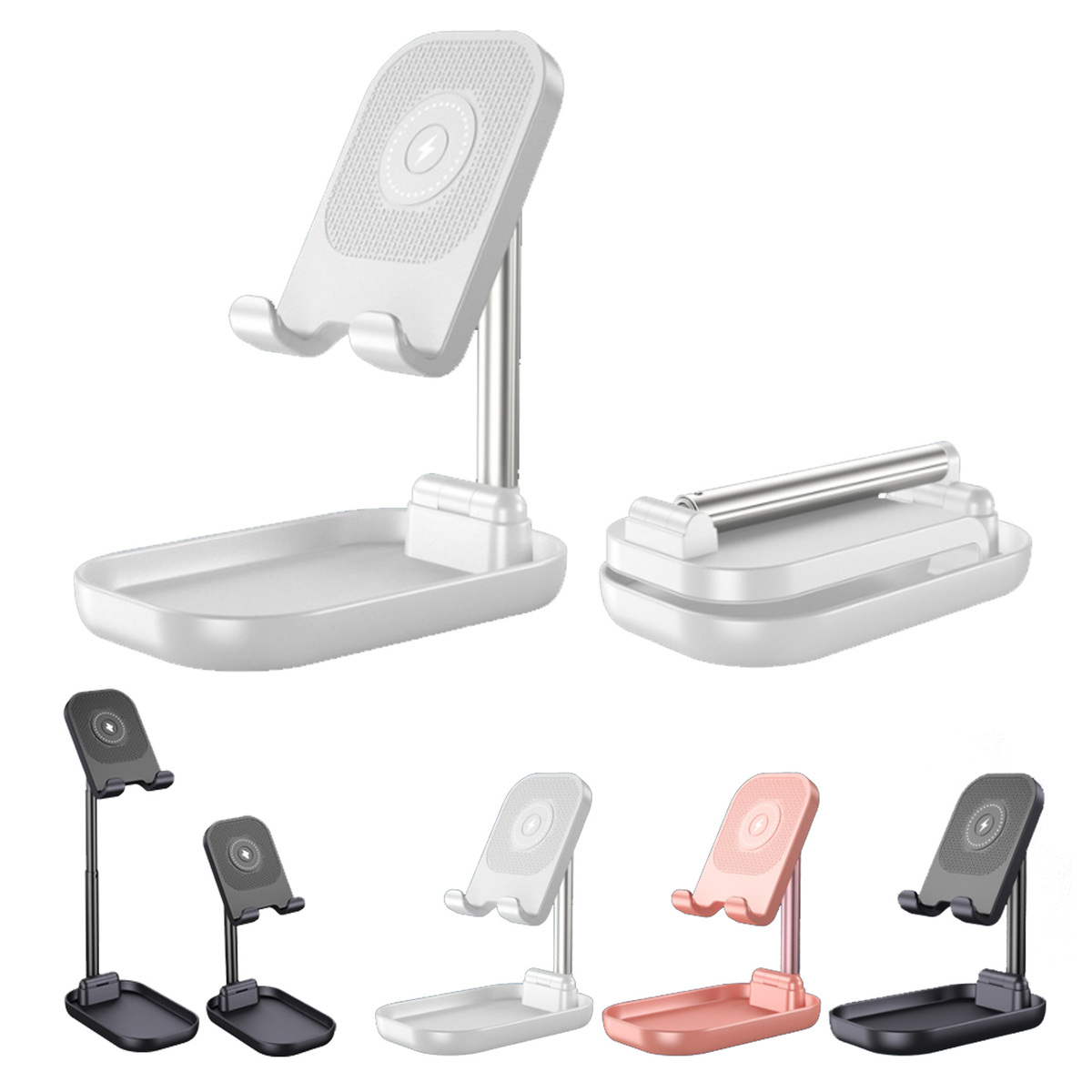 Portable Mobile Phone Holder Wireless Charging