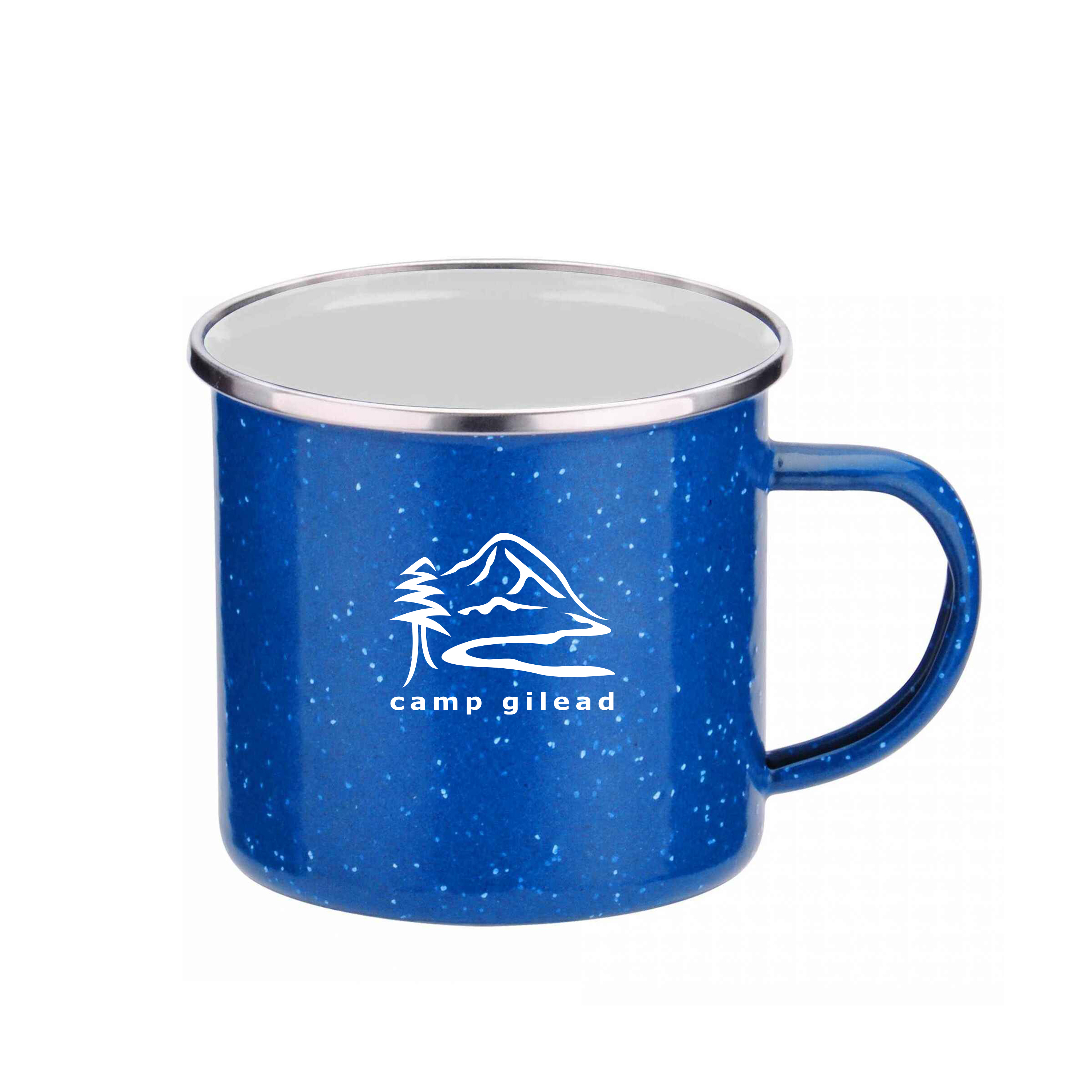 16 Oz. Iron & Stainless Steel Camping Mug