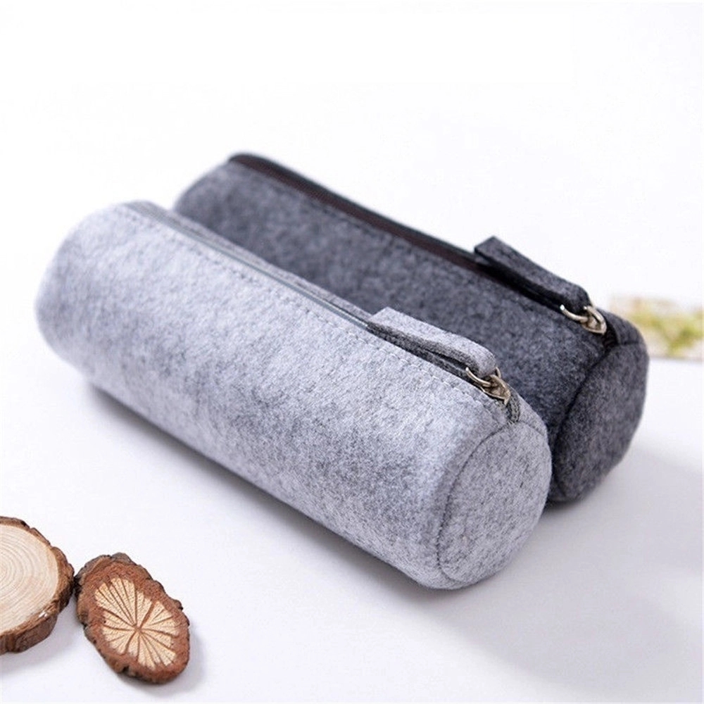 Felt Zippered Pencil Case