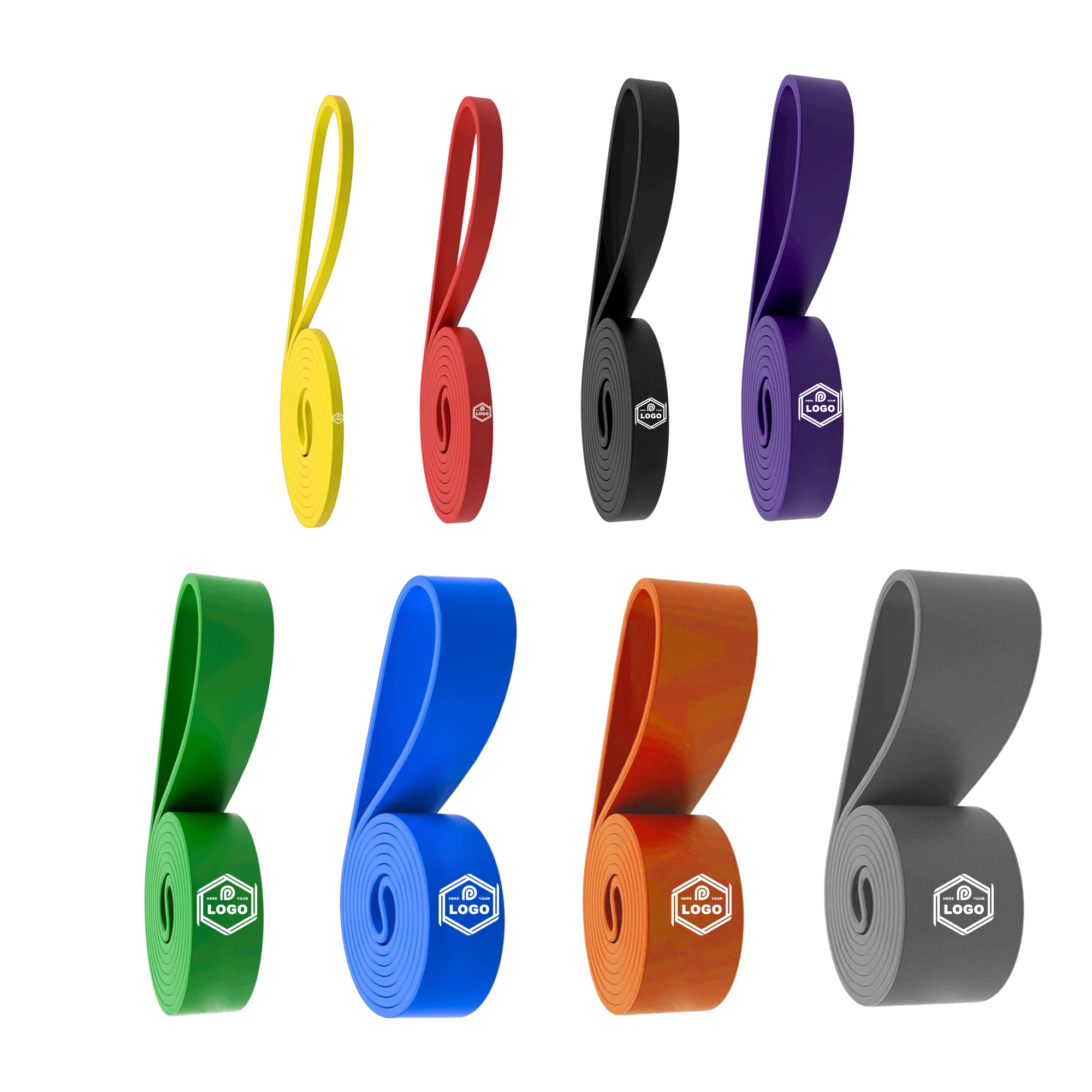 Yoga Stretch Bands with Varying Resistance 2
