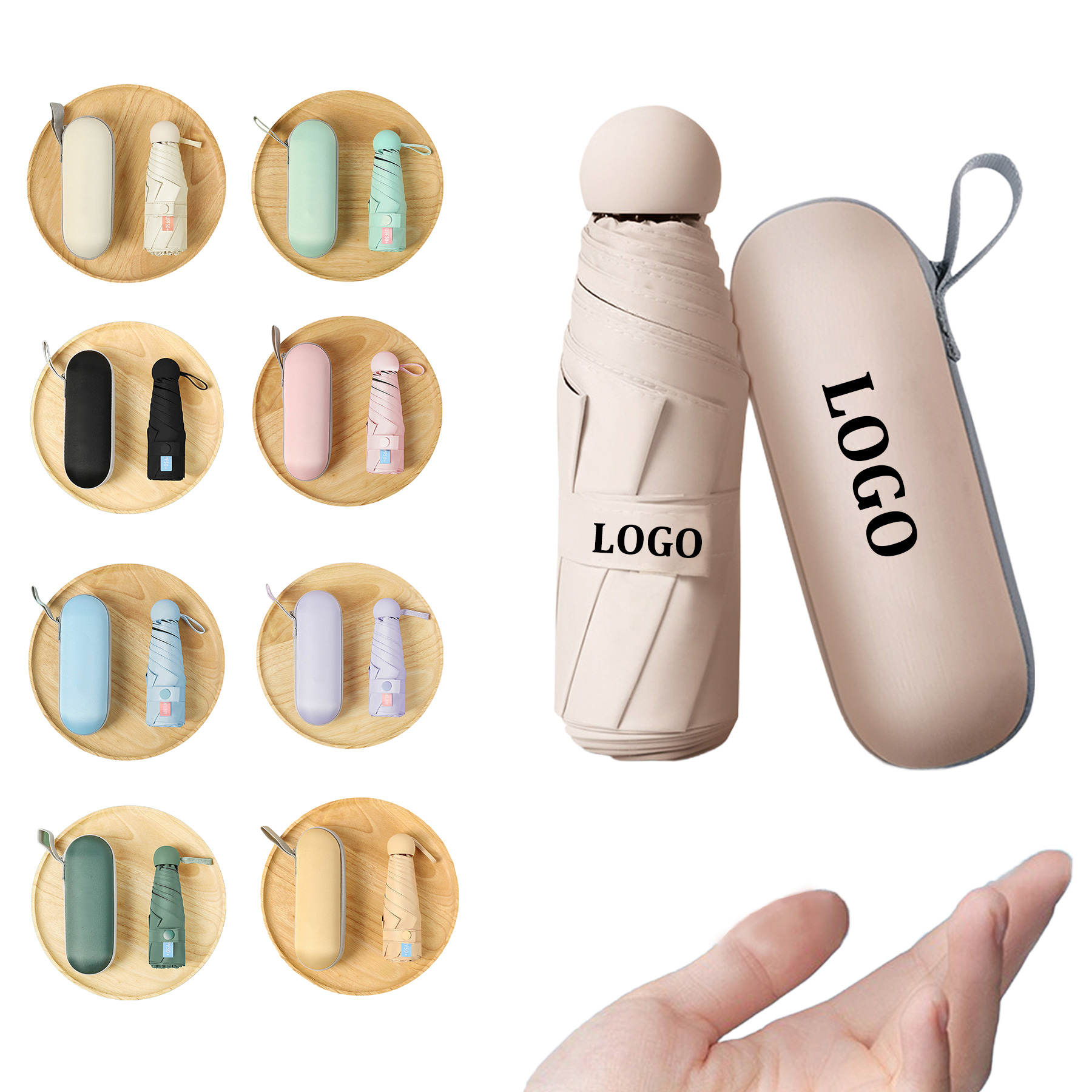 Mini Cased UV Umbrella 20