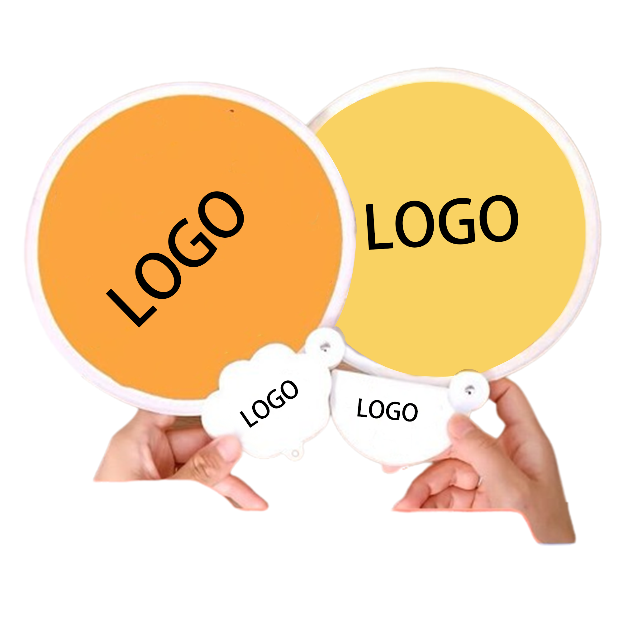 Portable Polyester Folding Fan 3