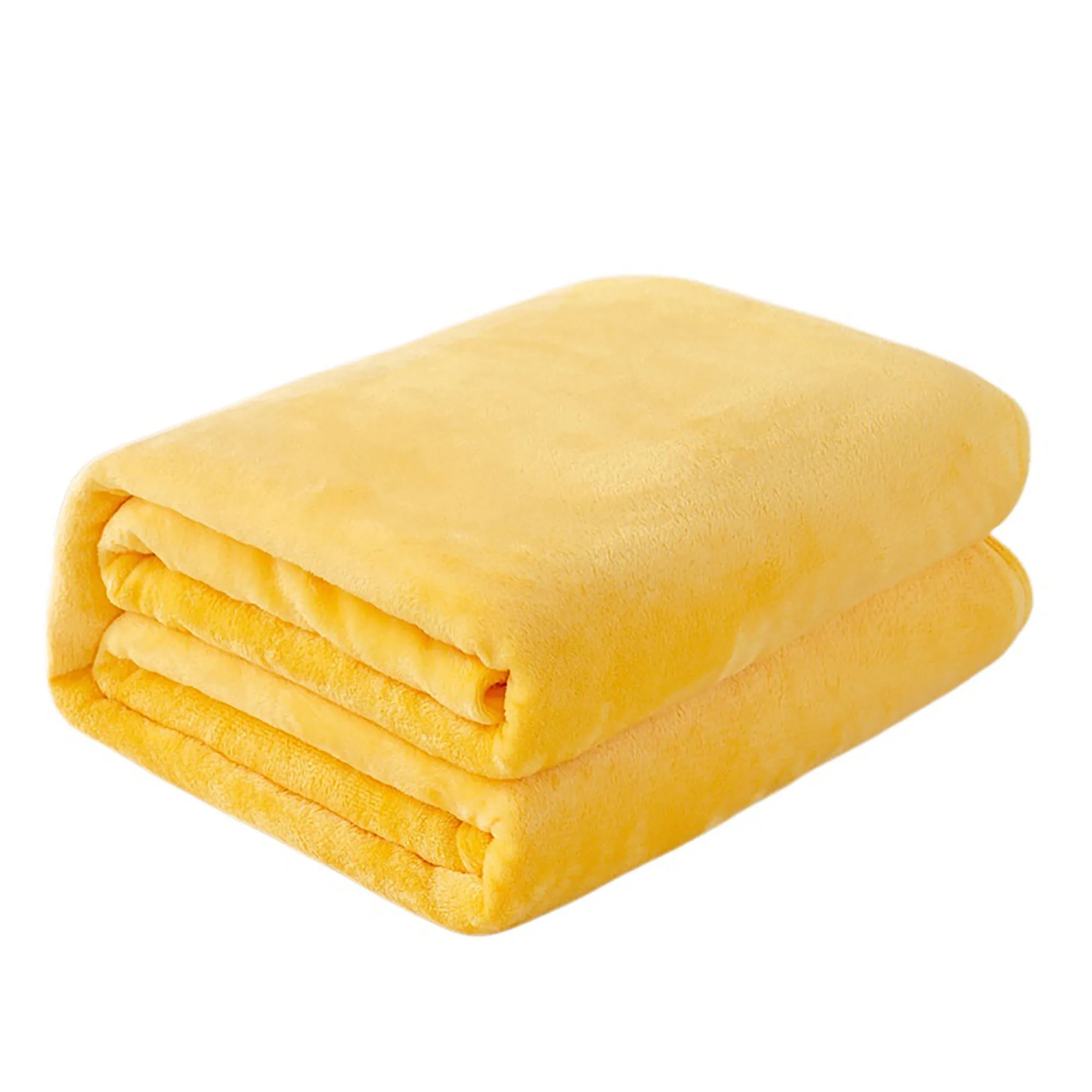 MOQ 10 Soft Flannel Fleece Throw Blanket 3