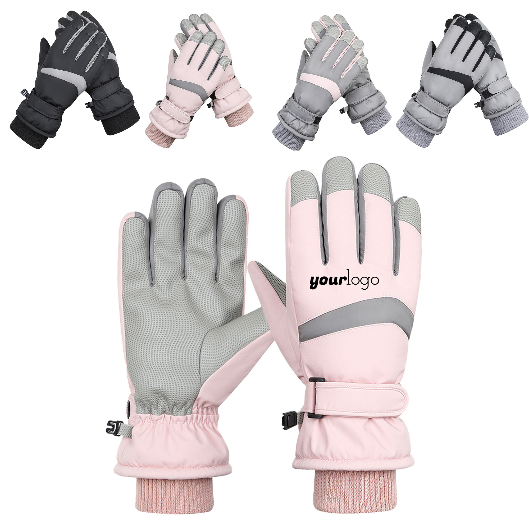 Youth Insulated Touchscreen Snow Gloves 5
