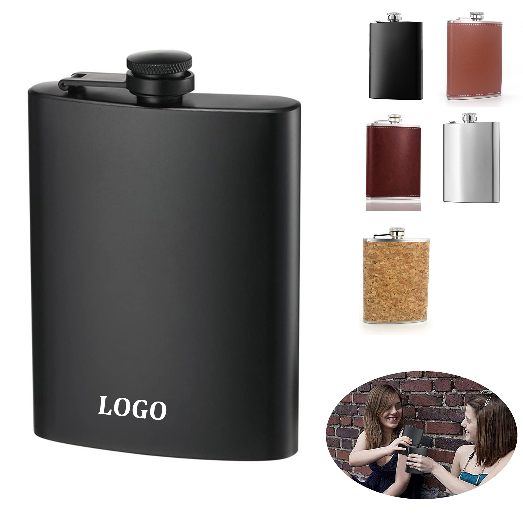 Stainless Steel Hip Flask 17