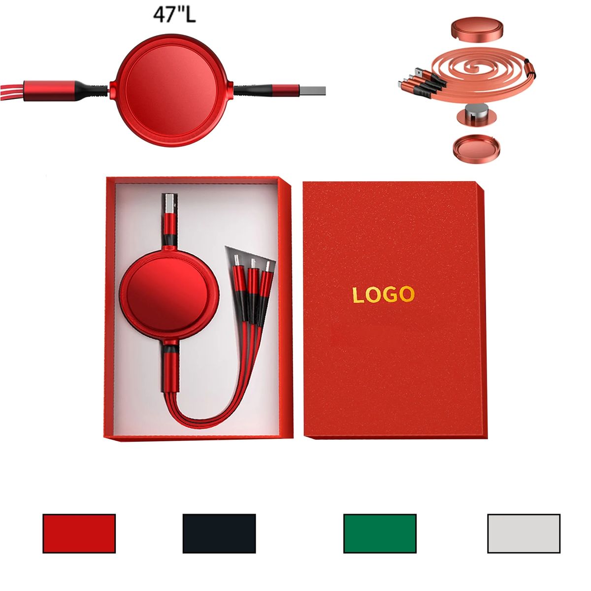 66W Fast Charge Data Cable Gift Box 1