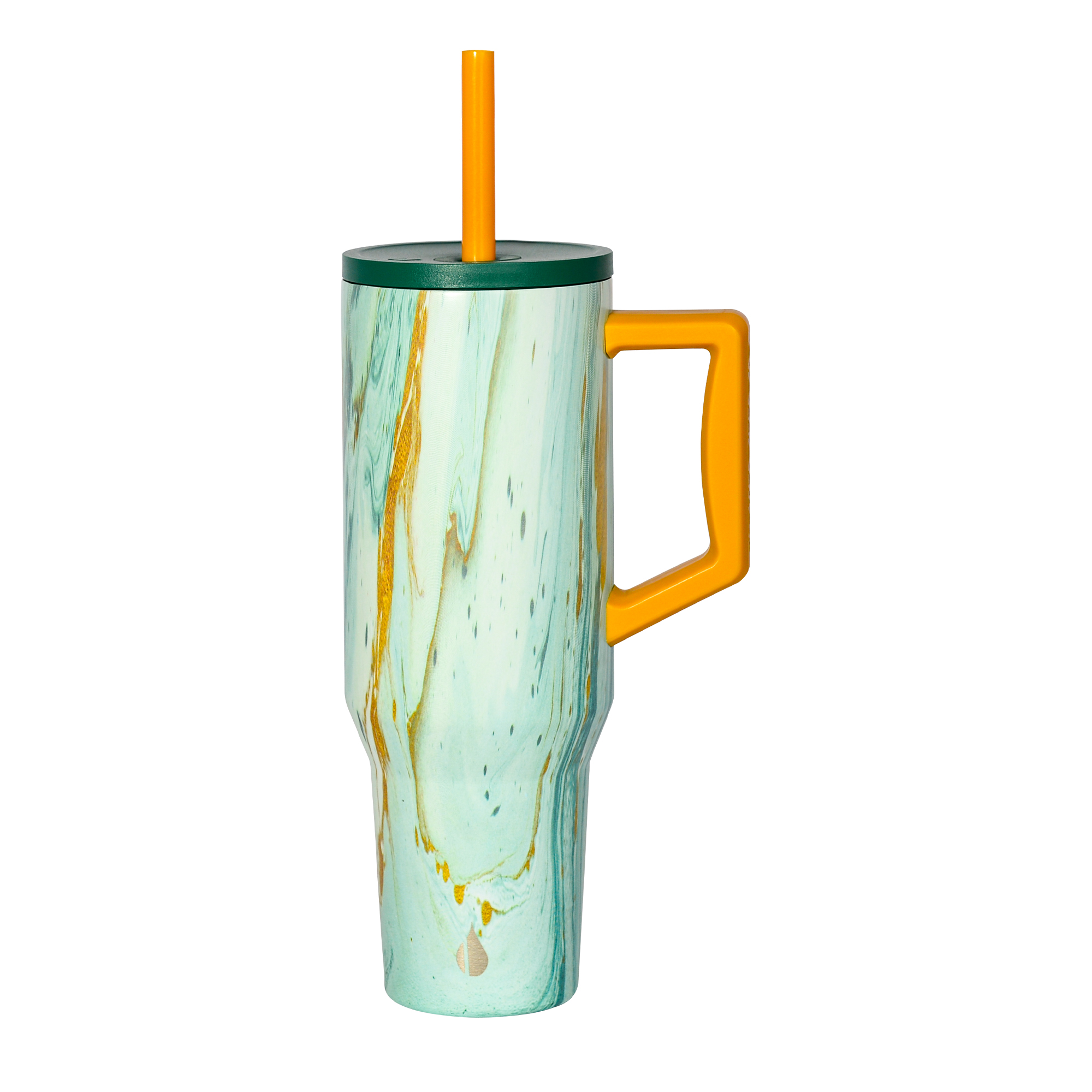 Elemental® Commuter 40oz Stainless Steel Tumbler with Handle and Straw 65