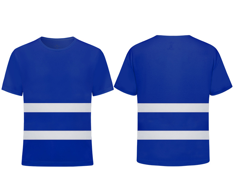 Reflective Round-Neck T-Shirt