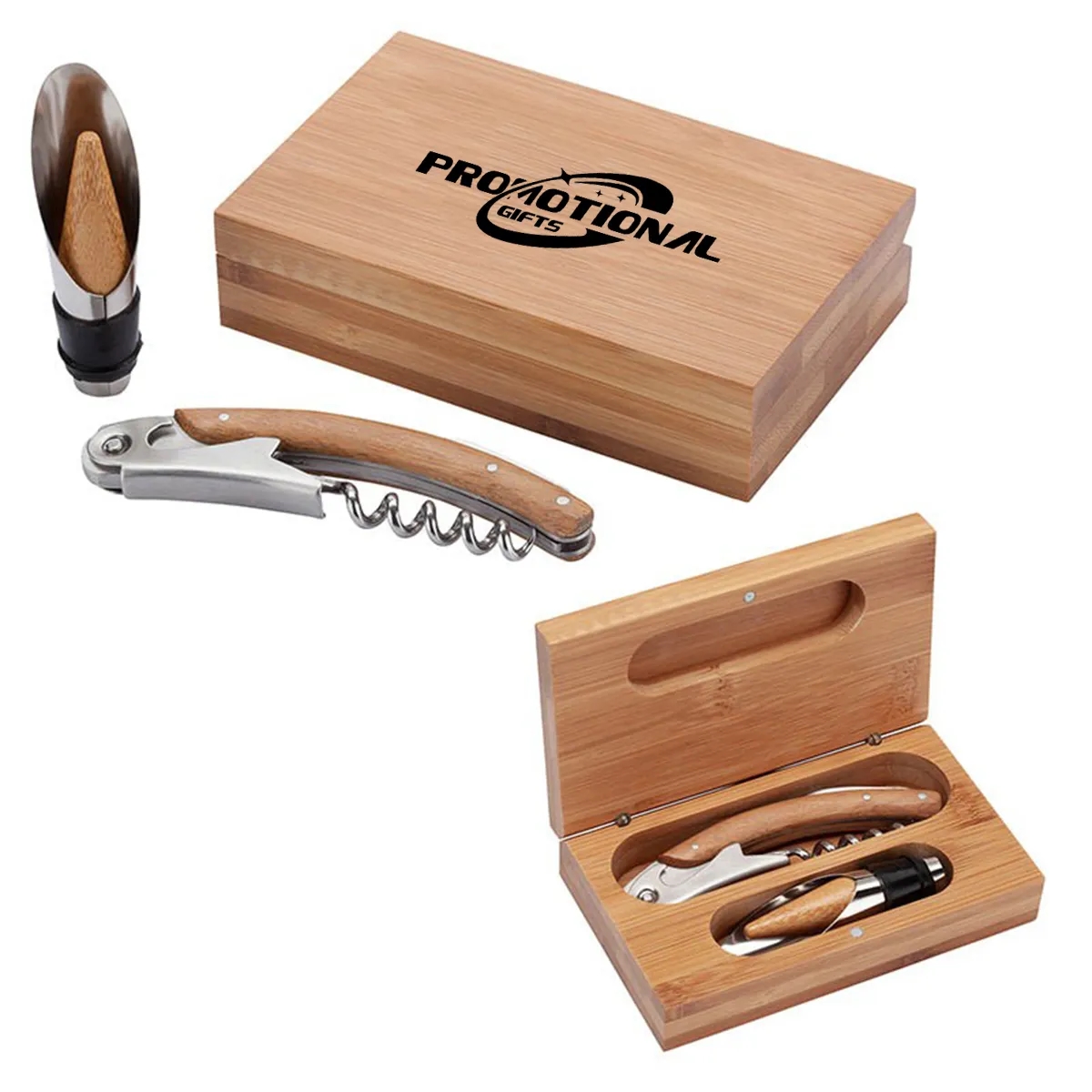Bamboo Wine Set - CK5903 | Results USA