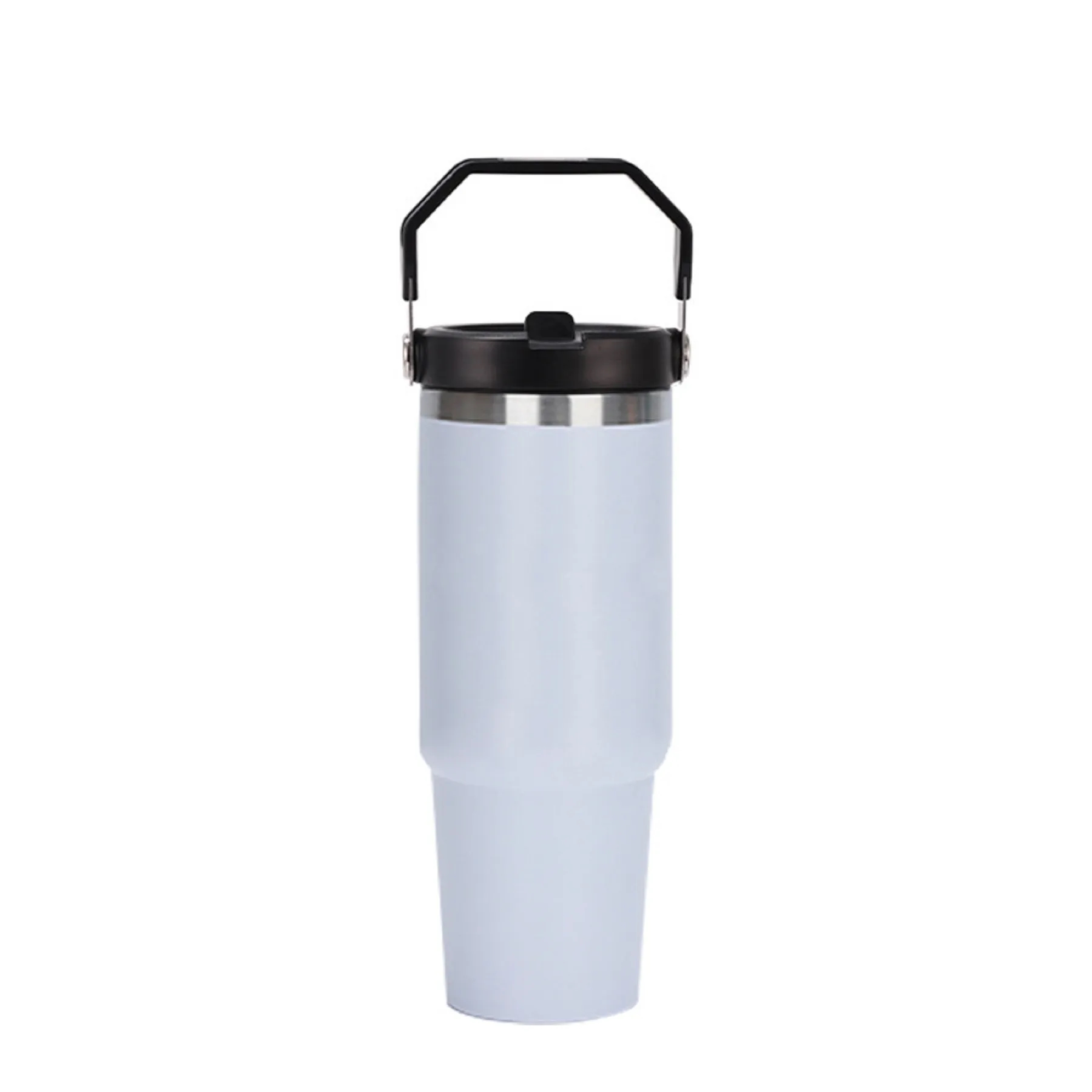 30 oz IceFlow Stainless Steel Tumbler with Straw 37