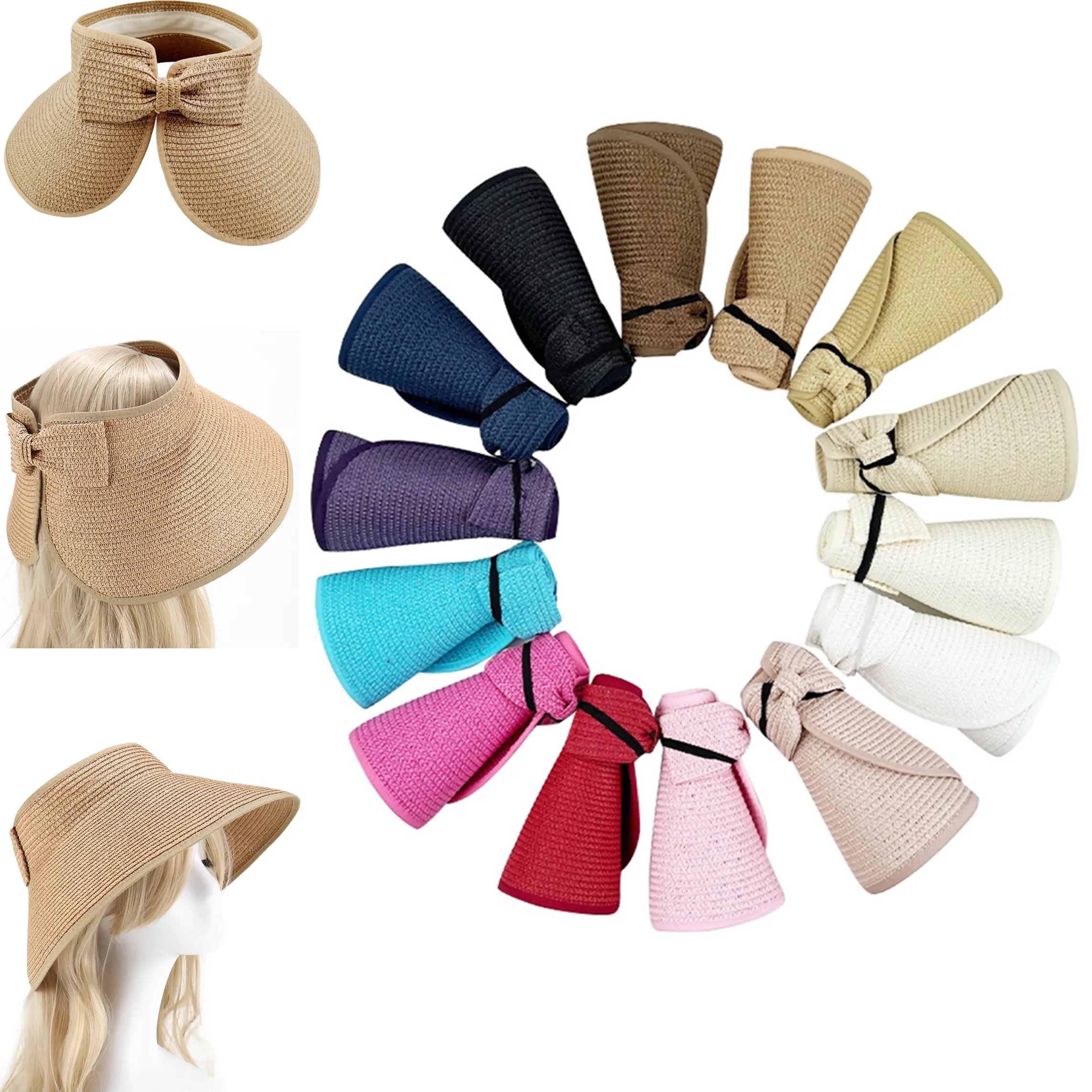 Folding straw Hat 6