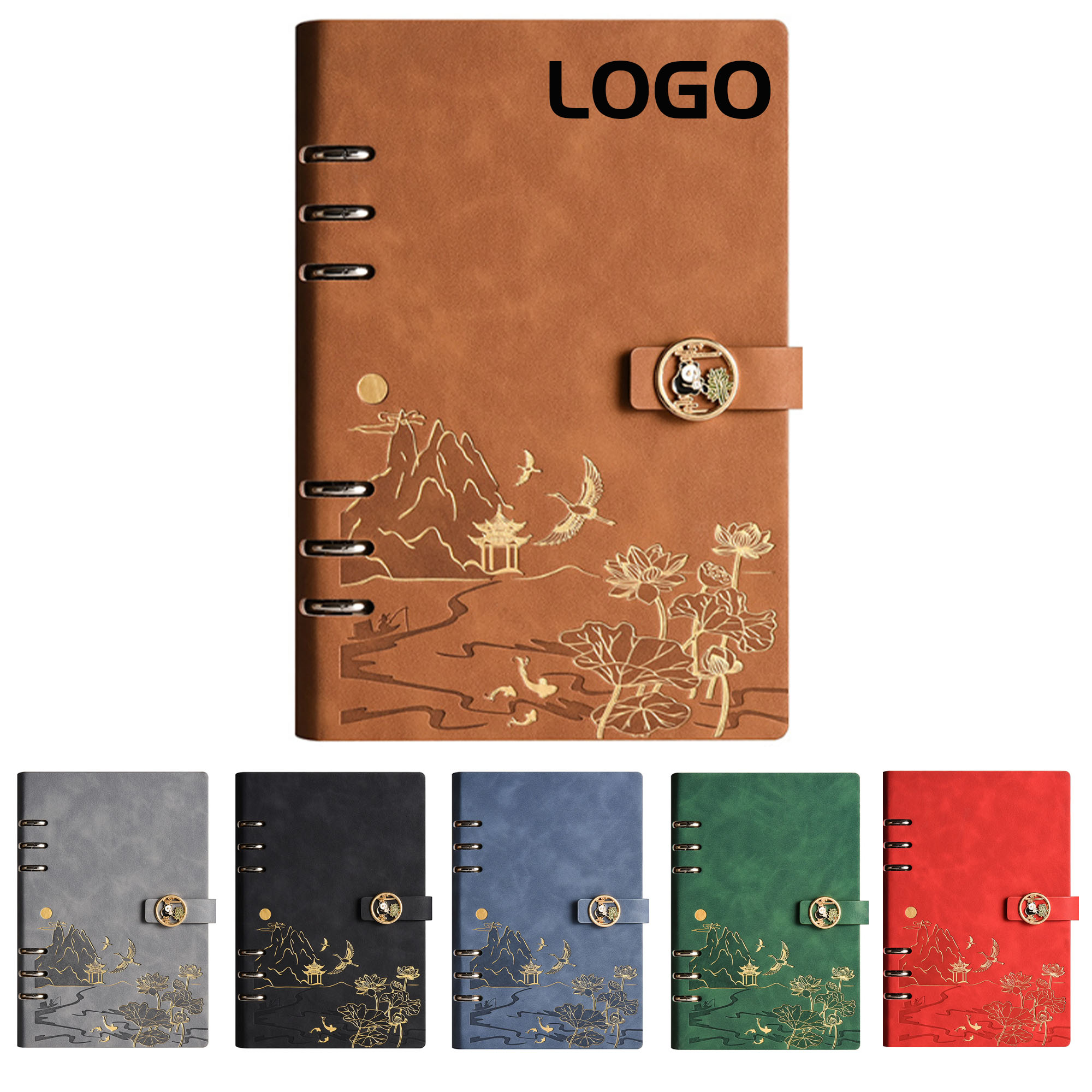 Leather beauty journal