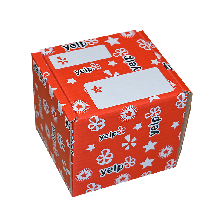 5" x 5" x 5" BFlute Outside Tuck Box BX669 The Chest