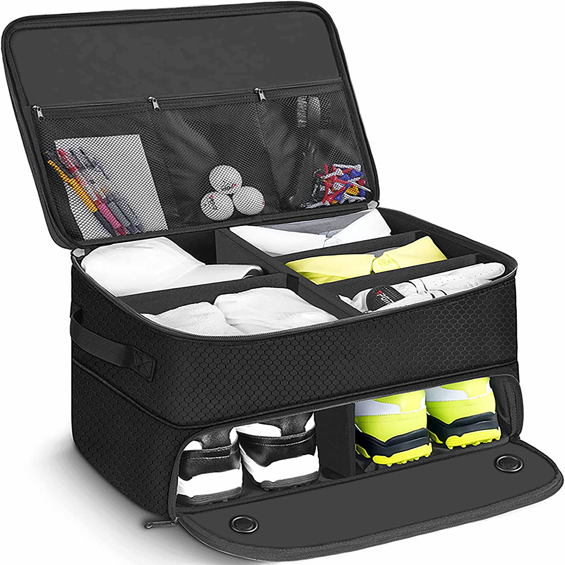 2 Layers Golf Trunk Organizer 5