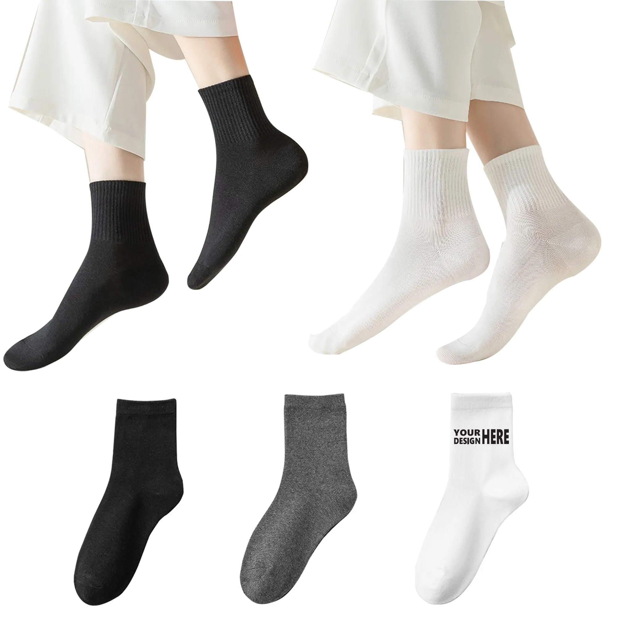 Unisex Cotton Wicking Sock 6