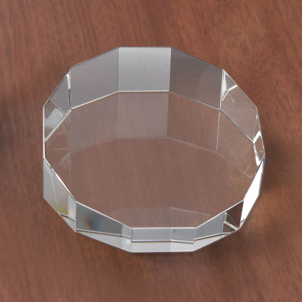 Slanted Circle Paperweight - 7628 | Michael Holtschlag
