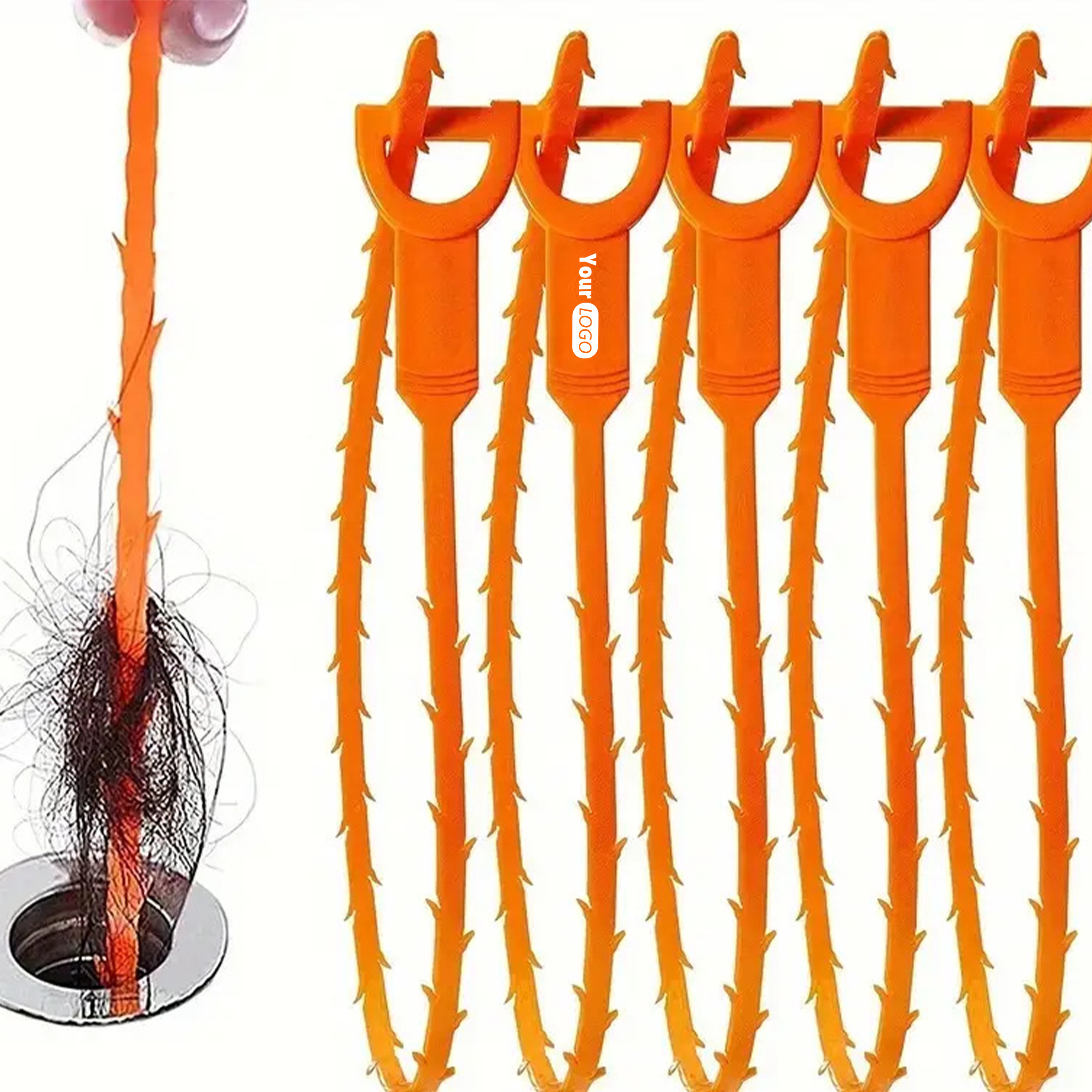 Plastic Flexible Dredging Brush ?C Simple And Effective Drain Cleaning 7