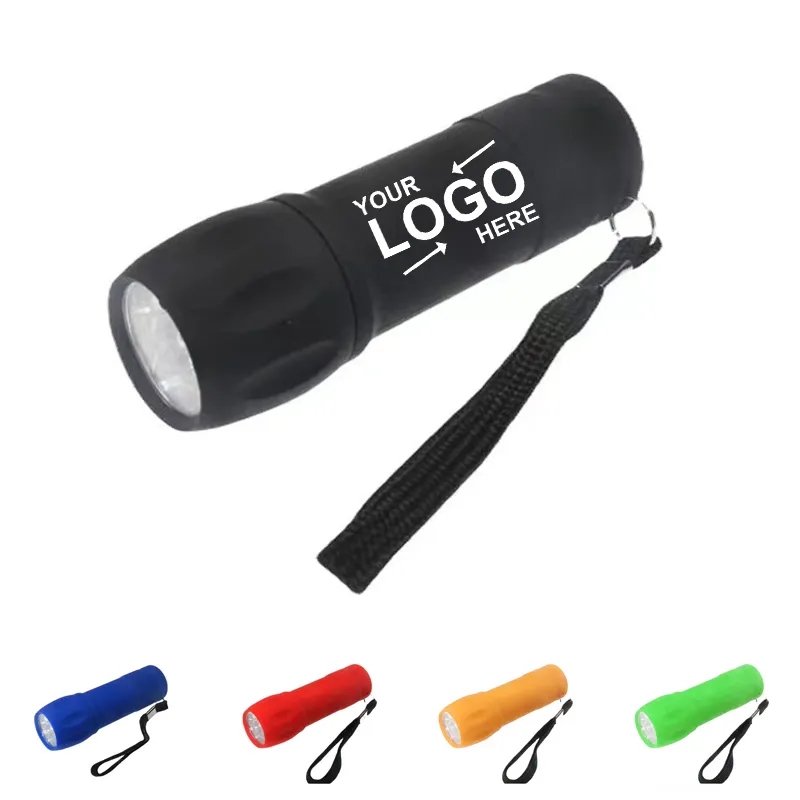 9 Led Plastic Flashlight