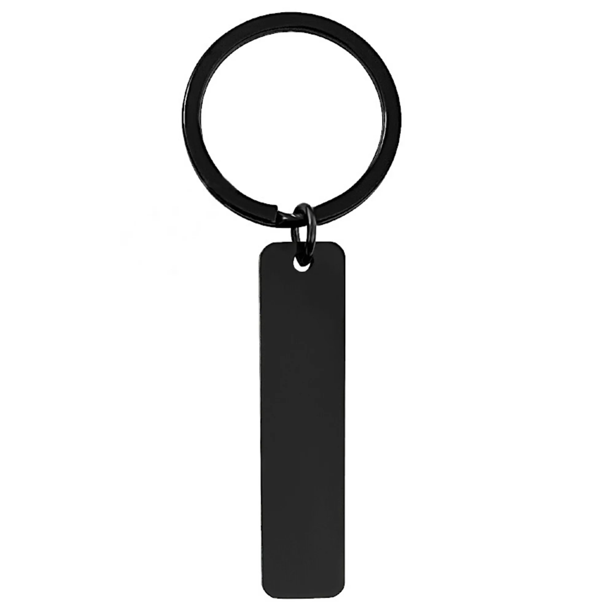 Laser Engraved Stainless Steel Keychain MOQ 20pcs 11
