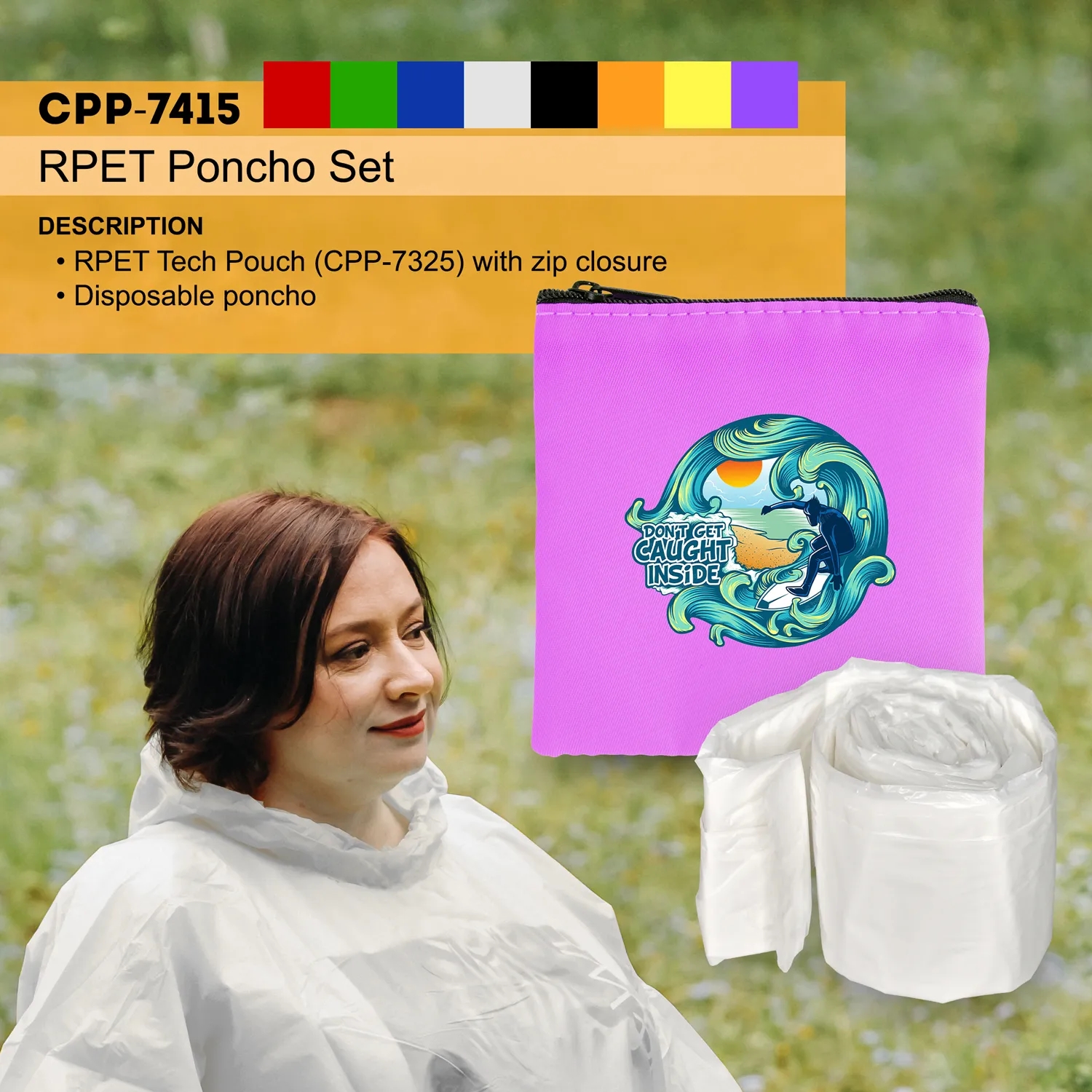 RPET Poncho Pouch 35