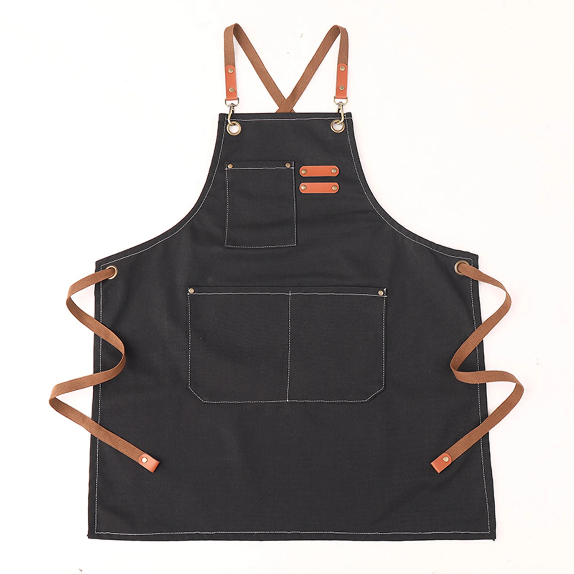 Kitch Style Washed Canvas Apron