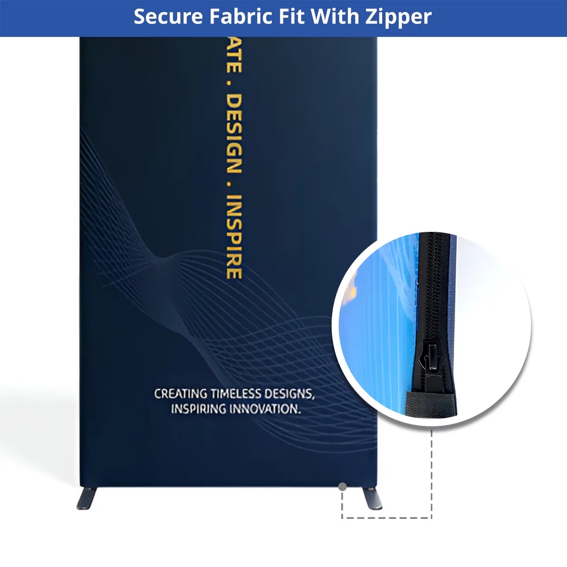 16.4x16.4ft Magnetic Modular Fabric Displays - Island Shape 21