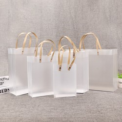 Transparent Shopping Gift Handbag