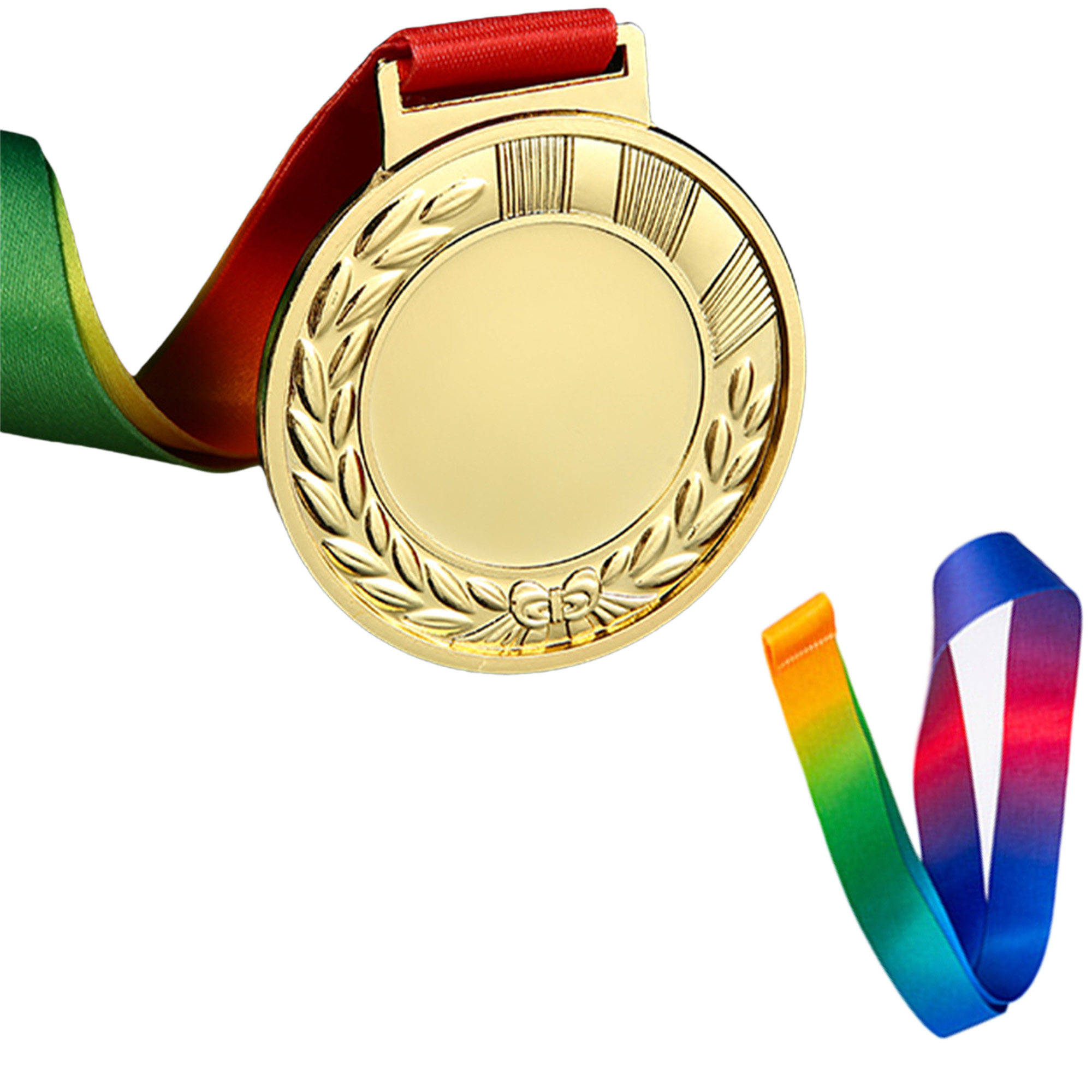 Olive Branch Pattern Sports Event Commemorative Medal 6