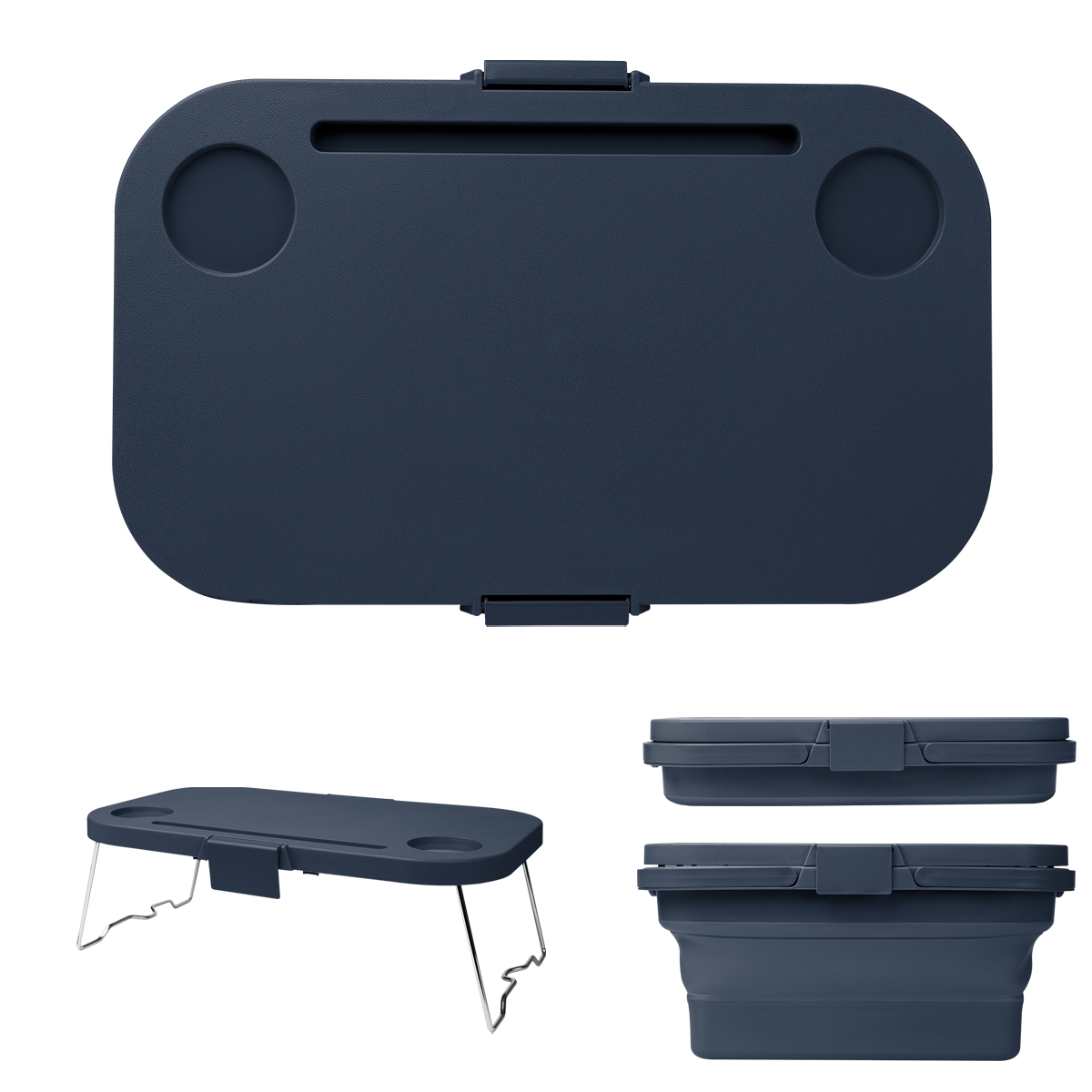 Collapsible Picnic Basket Cooler - Thumbnail 4