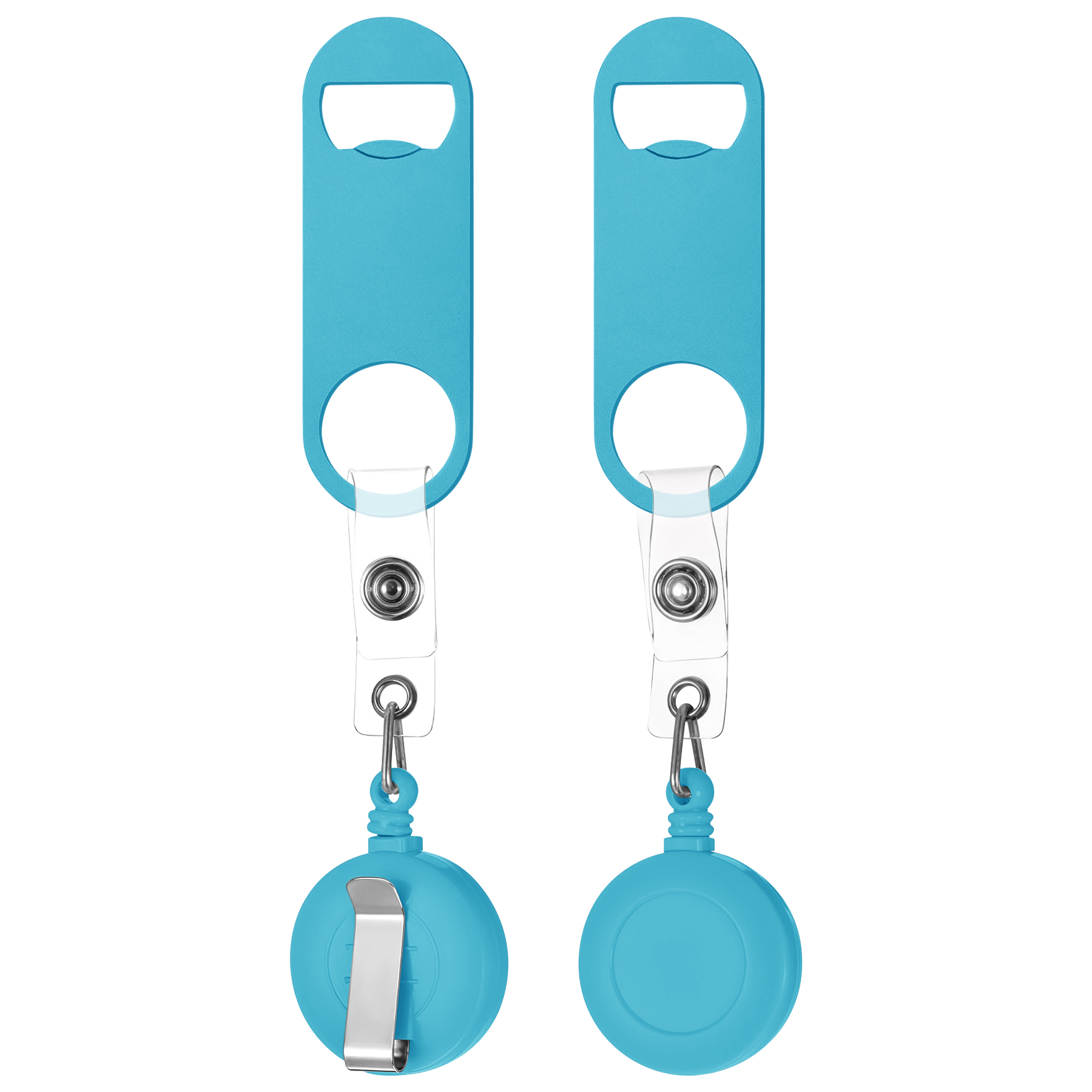 Beer Bottle Opener With Retractable Badge Reel 5