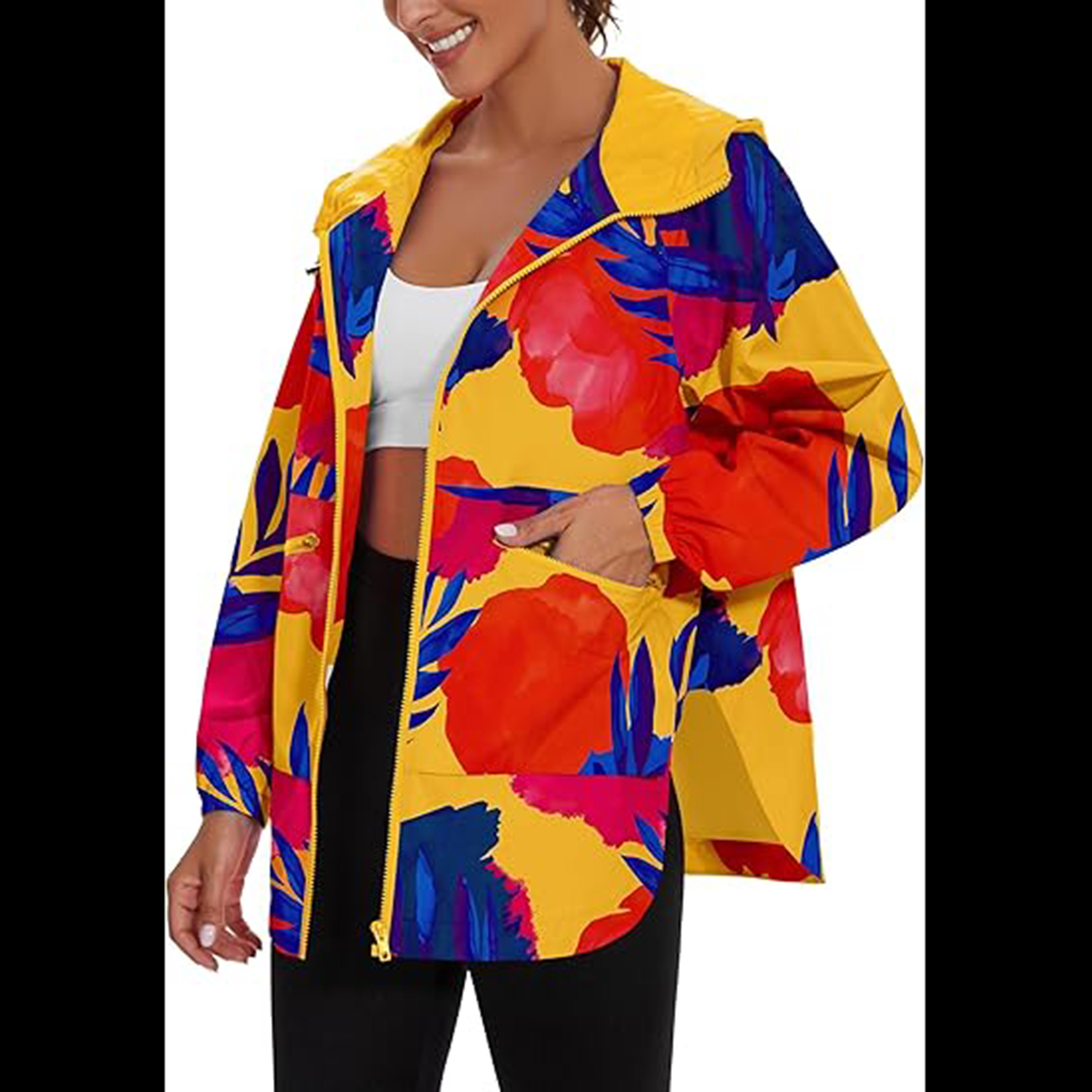 Womens Waterproof Raincoat 10