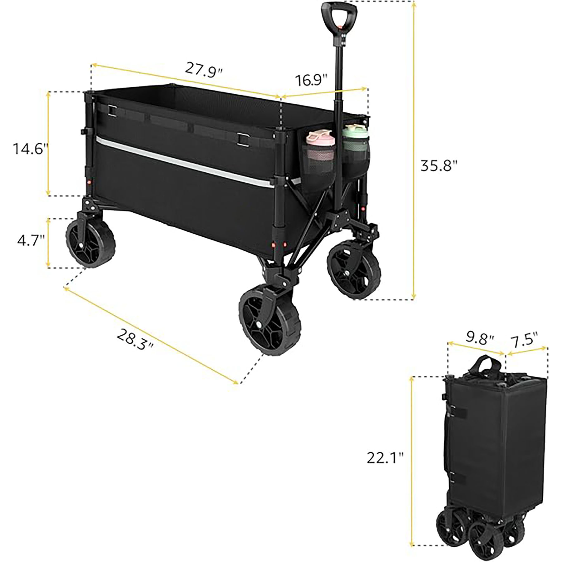 Collapsible Wagon Cart 17