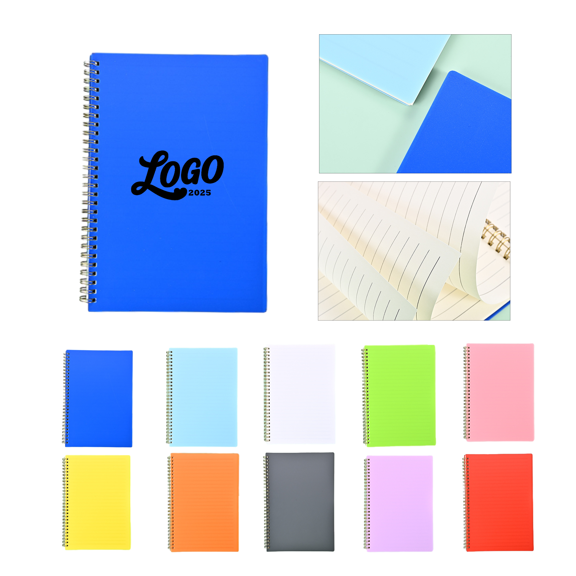 A5 Spiral Office Portable Notebook 3
