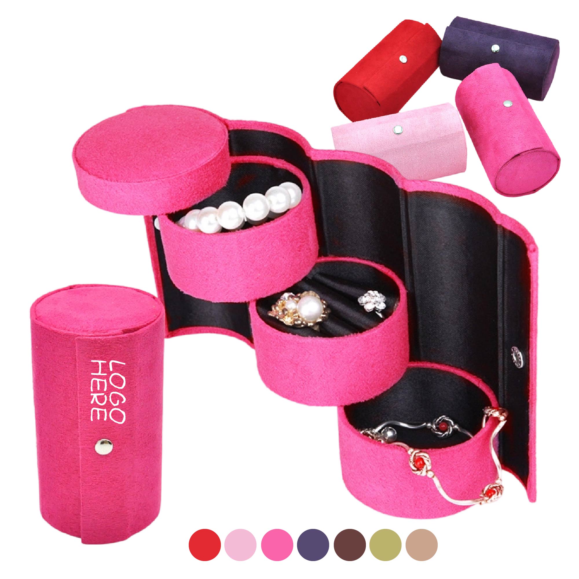 Multi Layer Rotatable Jewelry Box 5