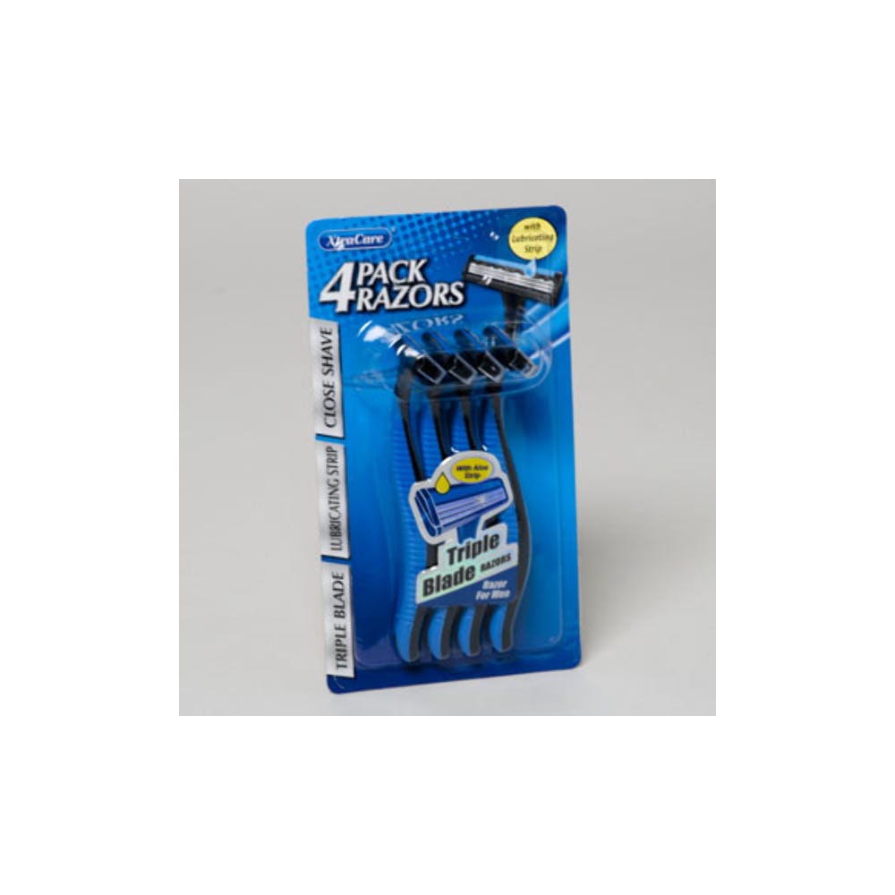 Men's Triple blade Razors - 4 Pack 3