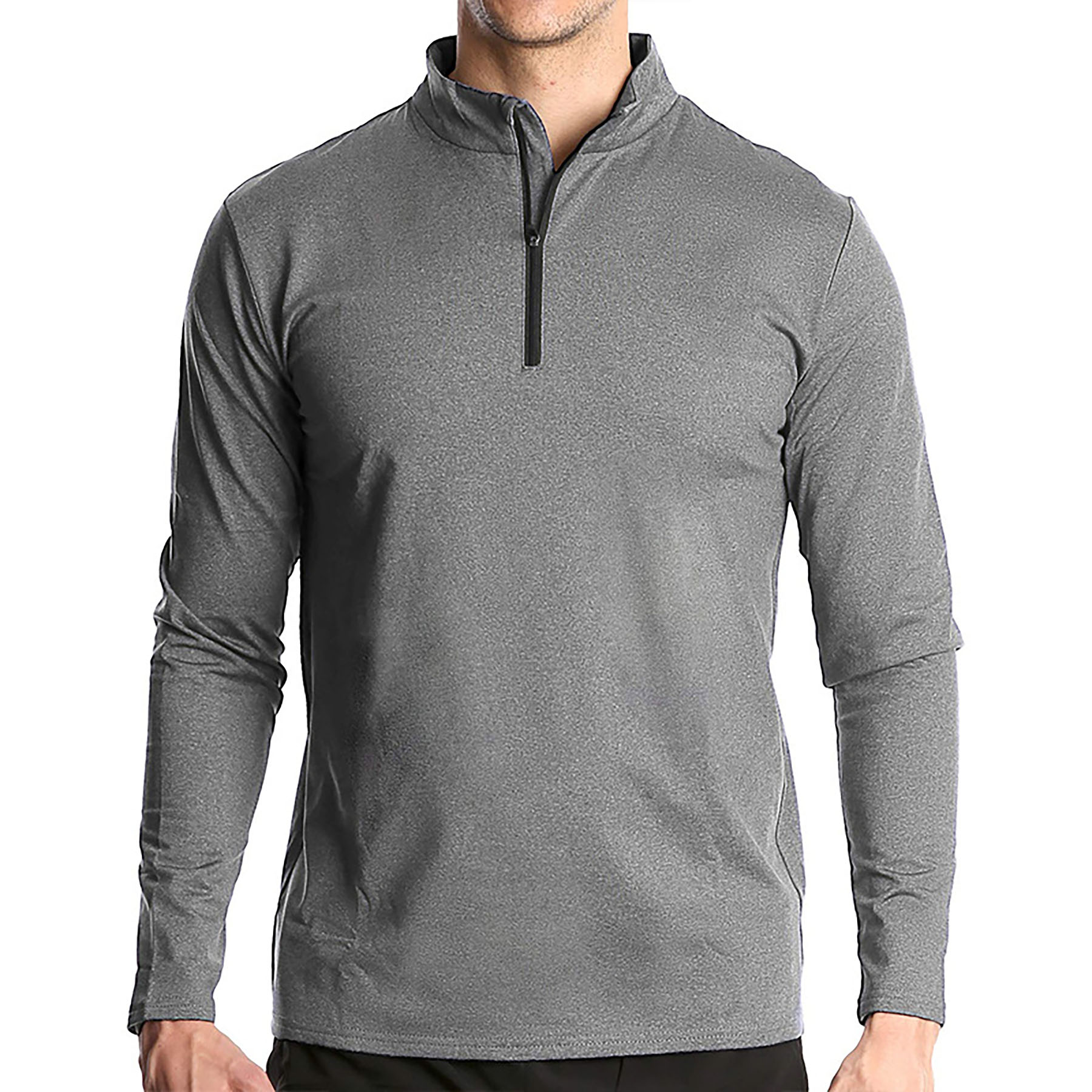 Men's Quick Dry Half Zip Tee 22