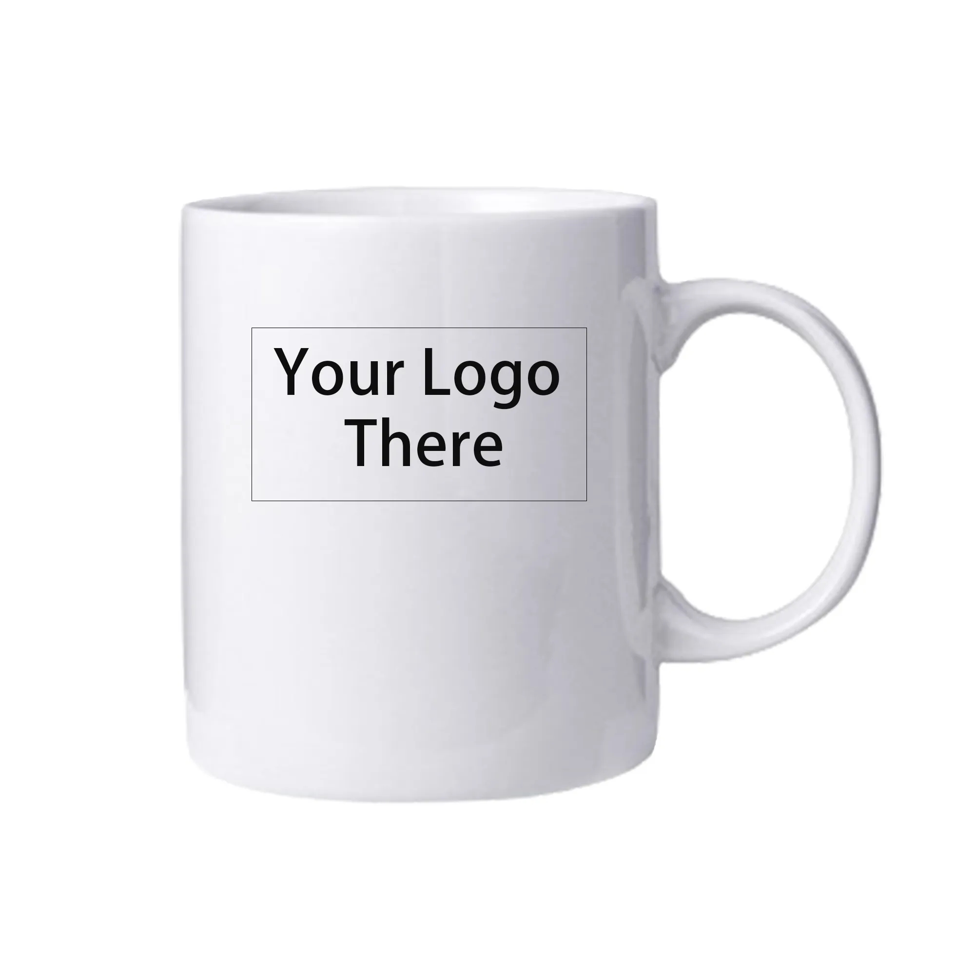 11.8OZ Classic Straight High-quality Ceramic Coca Coffee Mug 28