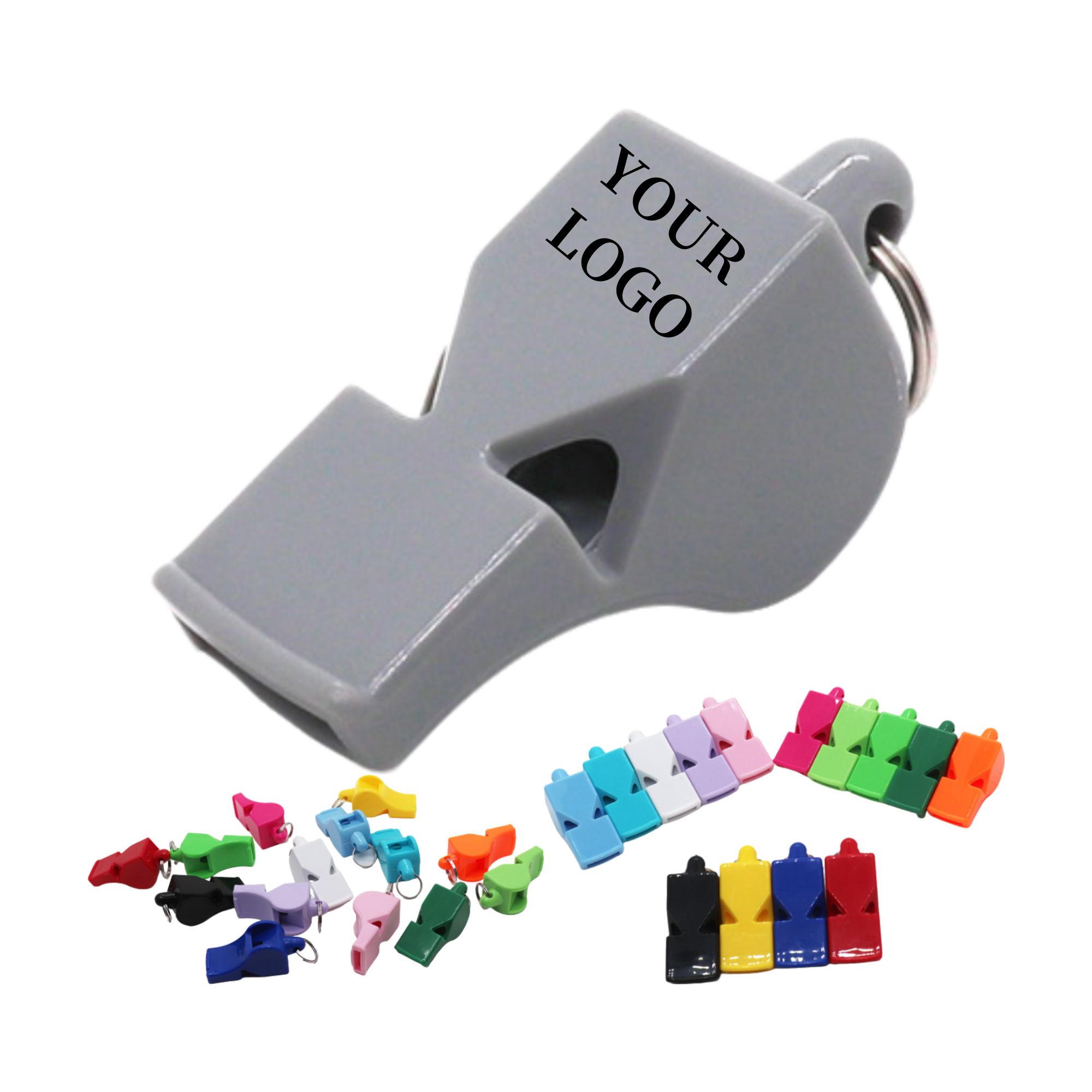 Loud Sports Whistle with Keyring for Referee 2