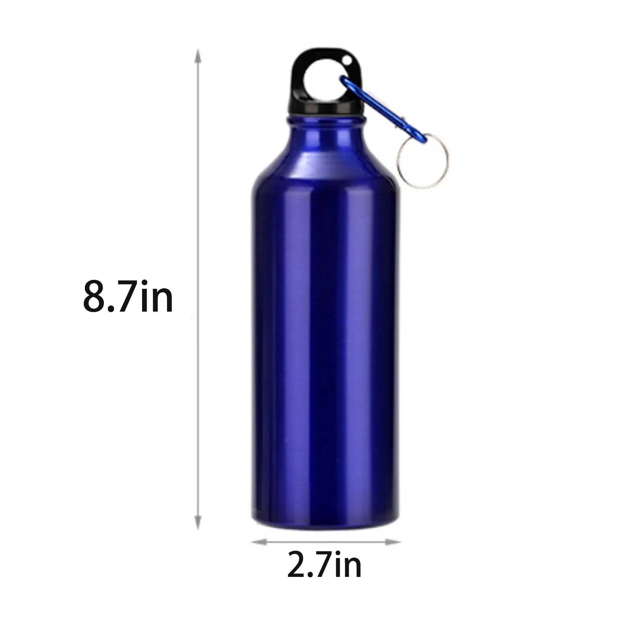 16 Oz Portable Aluminum Sports Water Bottle 10