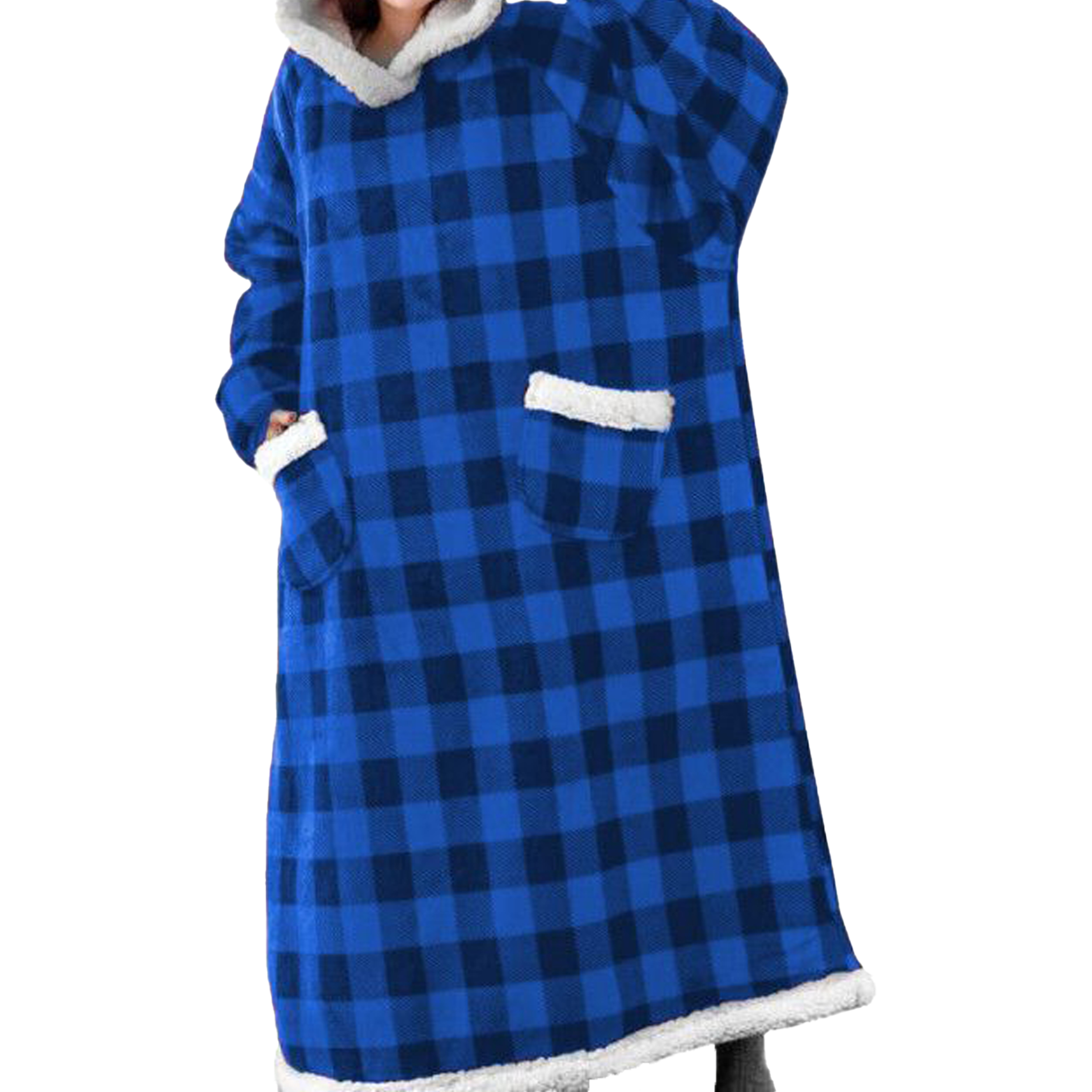 Polyester Winter Extended And Thickened Lazy Blanket 23