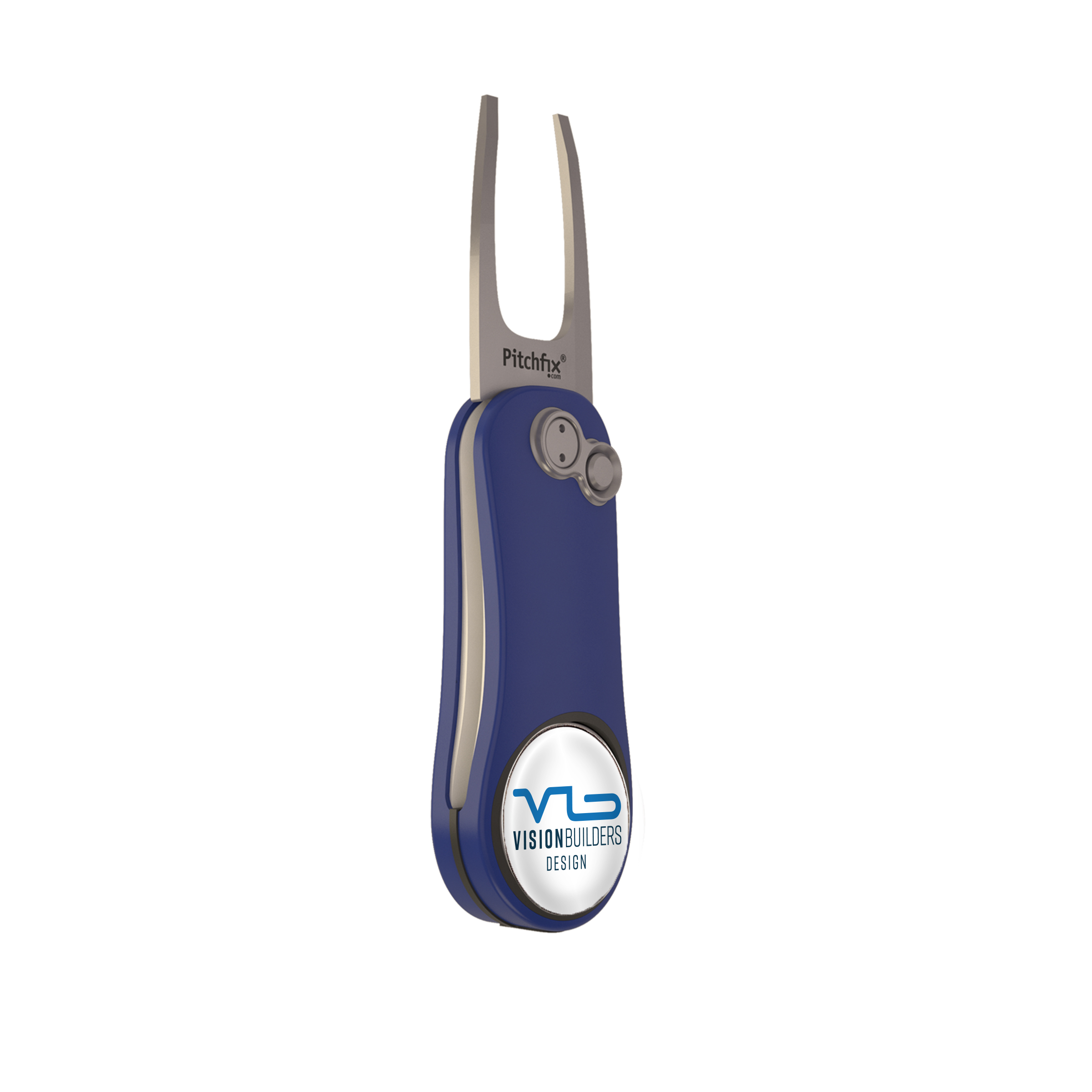Pitchfix Hybrid 2.0 Golf Divot Tool w/ Custom Ball Marker 14